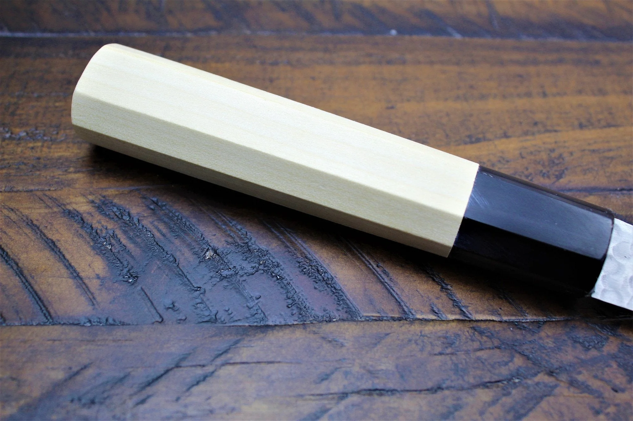 Sakai Takayuki Santoku Knife 180mm (7.1")  Damascus 45 Layer - Image 7