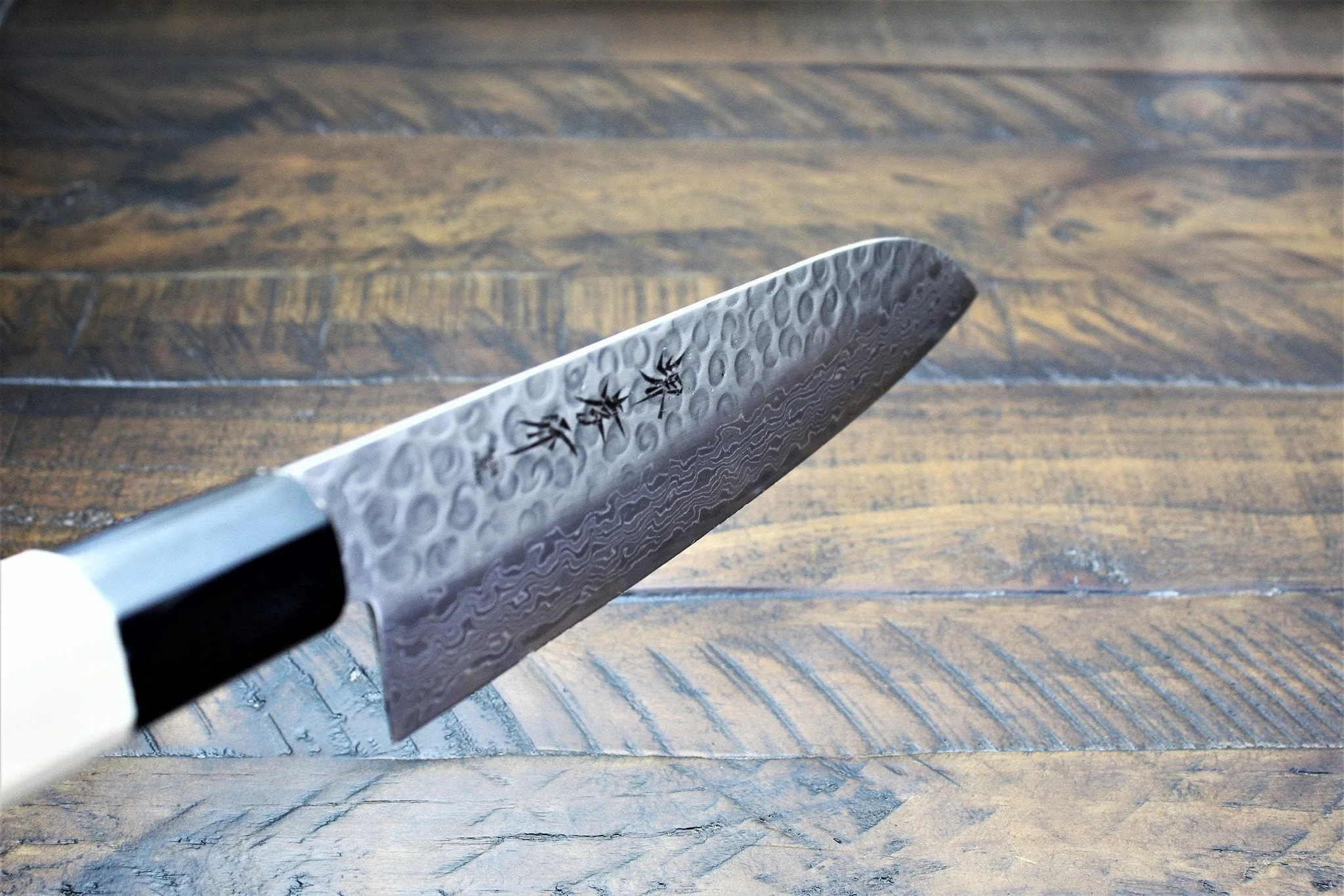 Sakai Takayuki Santoku Knife 180mm (7.1")  Damascus 45 Layer - Image 8