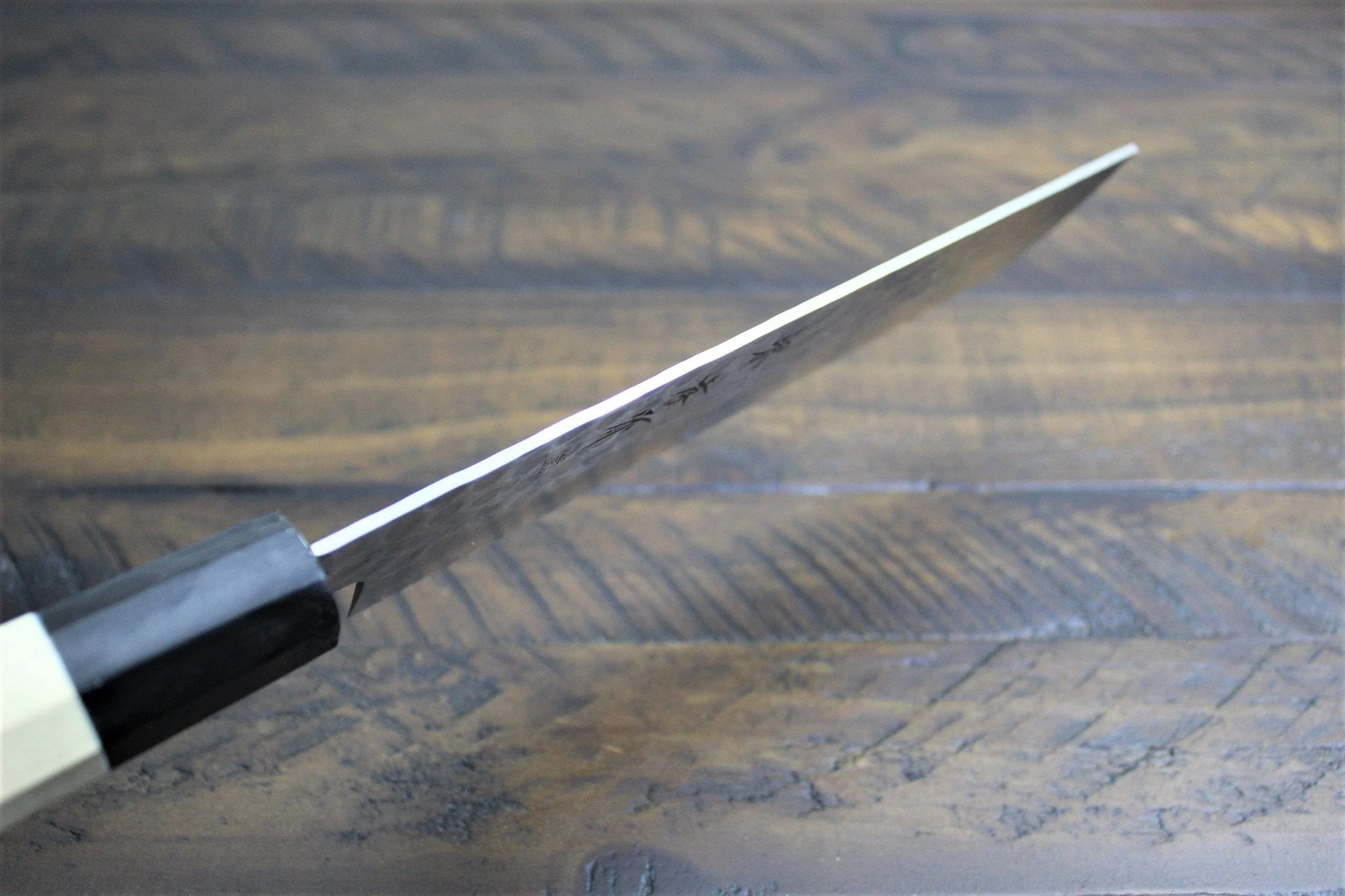 Sakai Takayuki 45 Layer Damascus Nakiri Knife 160mm (6.3") Magnolia Handle - Image 9