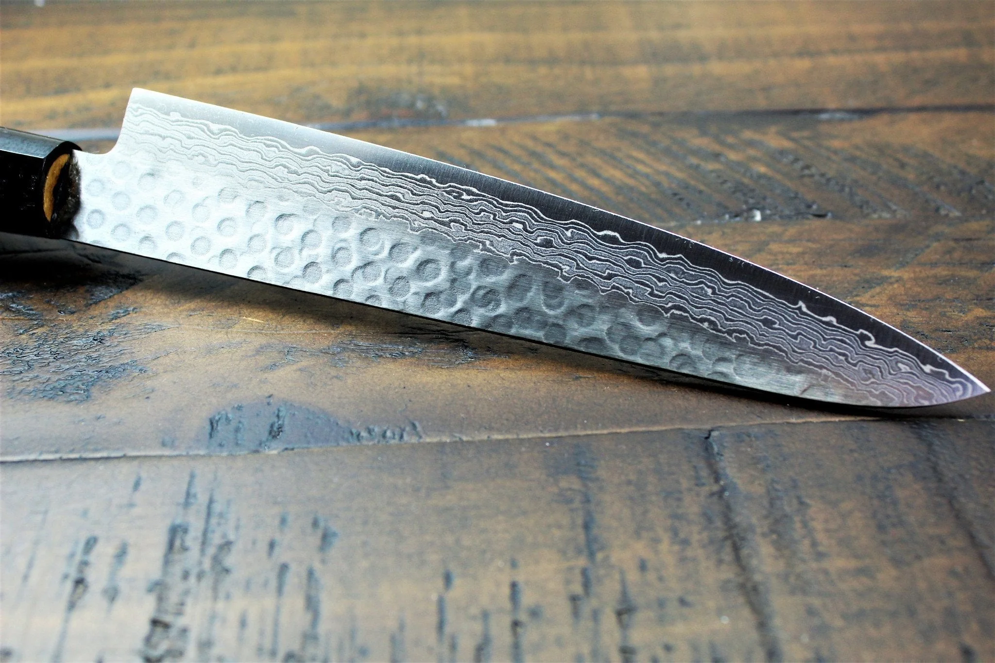 Sakai Takayuki Petty Knife 150mm (5.9") Damascus 45 Layer - Image 7