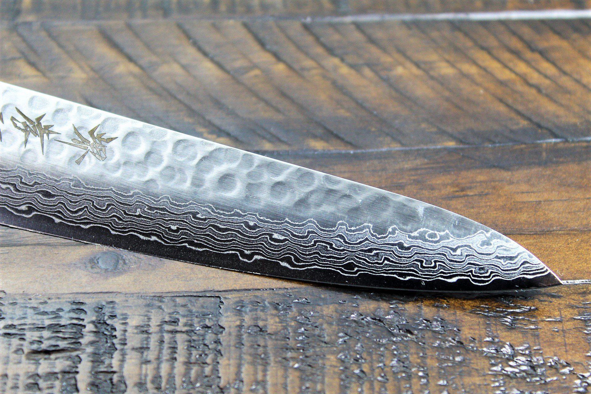 Sakai Takayuki Petty Utility Knife 150mm (5.9")Damascus 45 Layer with Walnut handle - Image 3