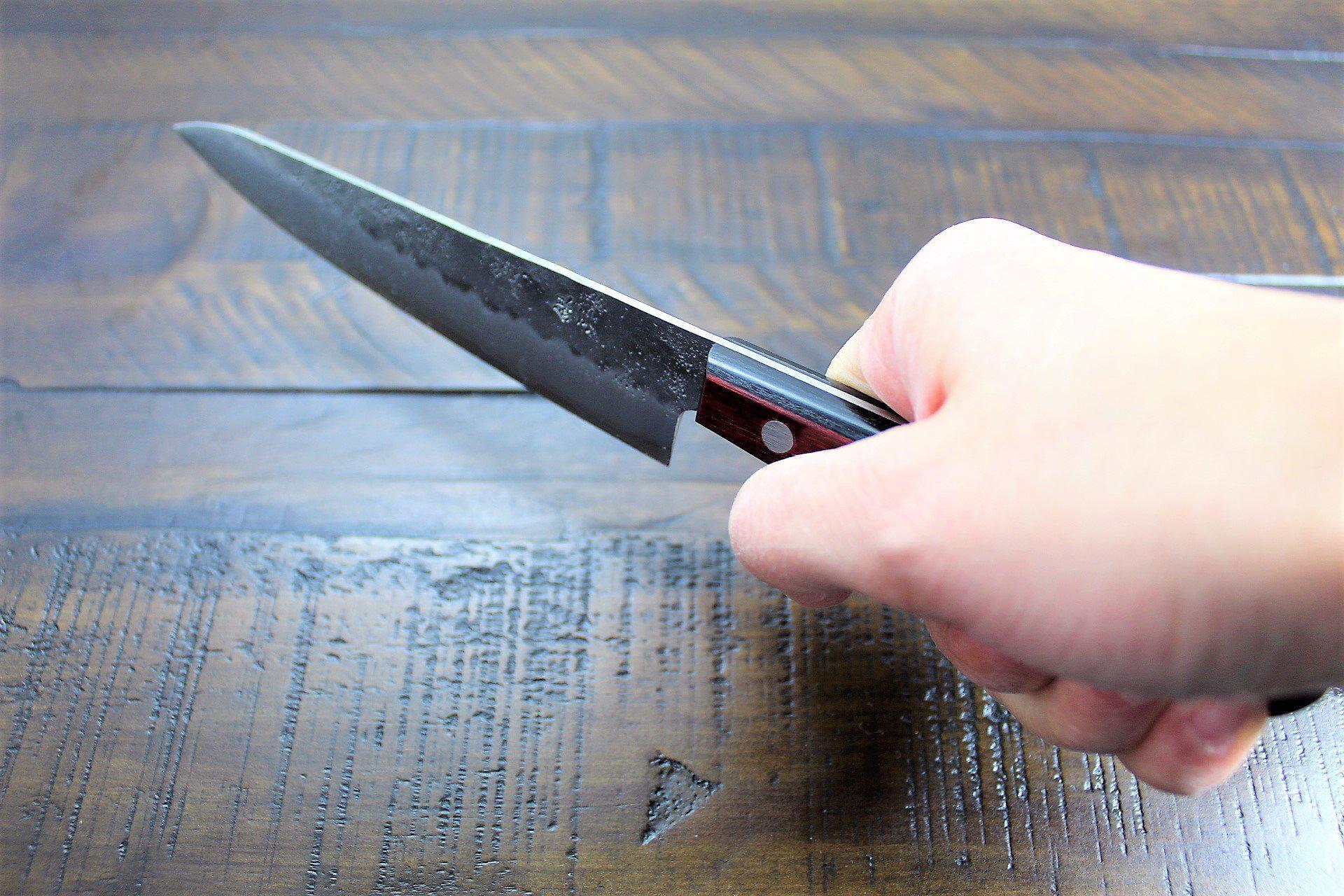 Sakai Takayuki Ginsan Nashiji Petty Knife 135mm (5.3") - Image 10