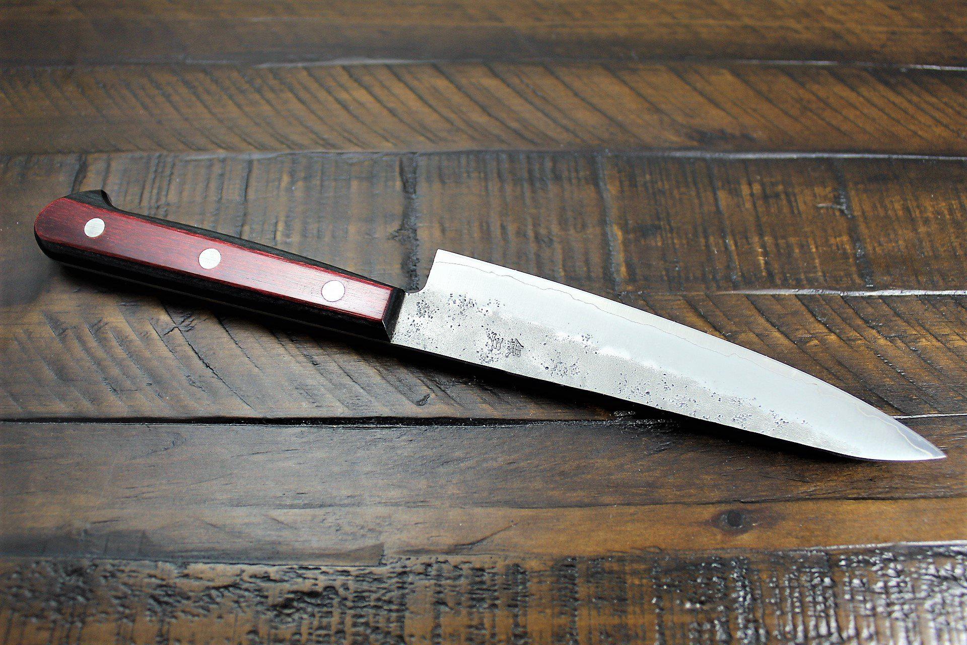 Sakai Takayuki Ginsan Nashiji Petty Knife 135mm (5.3") - Image 5