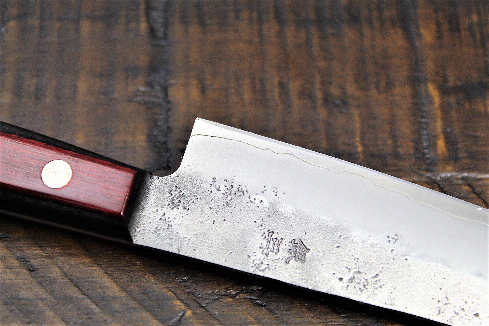 Sakai Takayuki Ginsan Nashiji Petty Knife 135mm (5.3") - Image 6