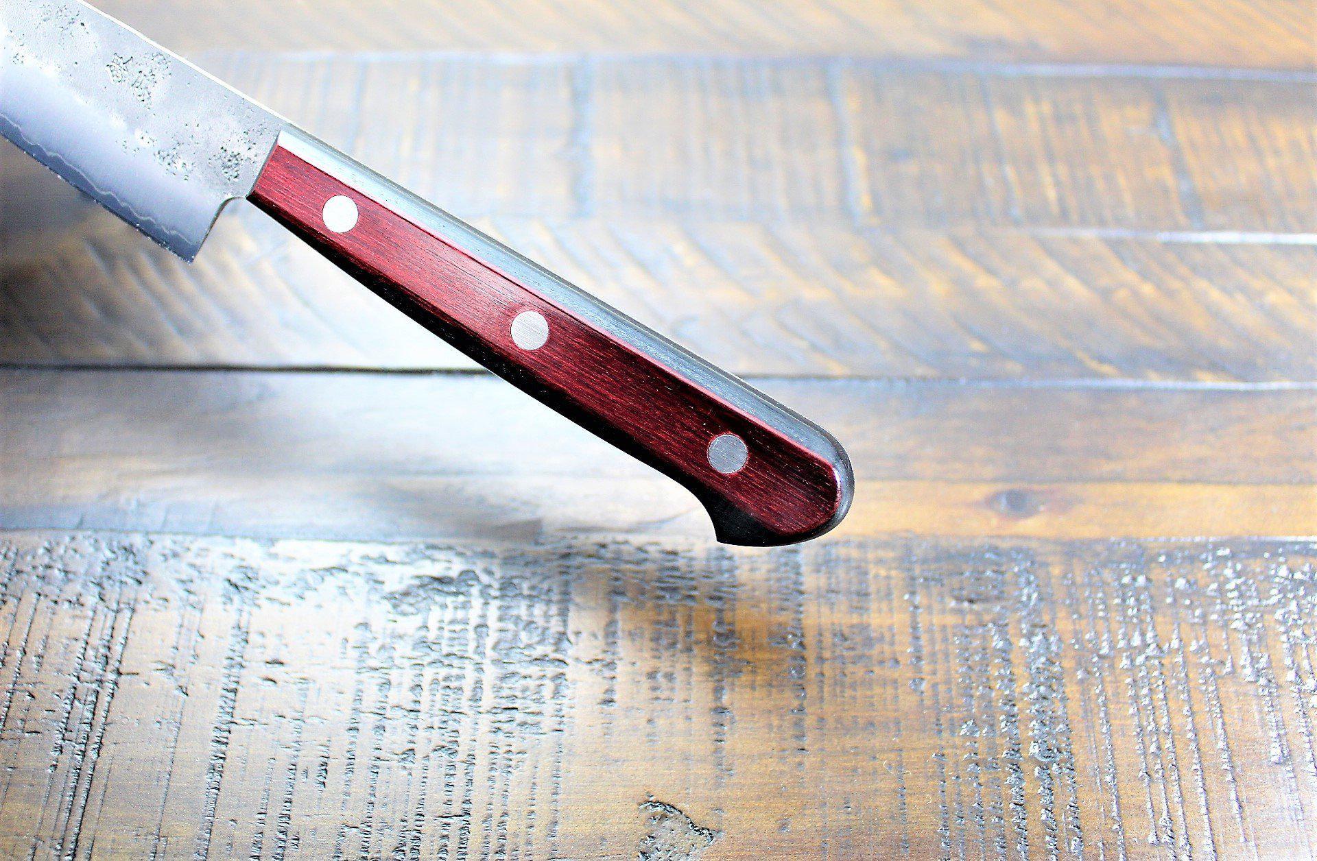 Sakai Takayuki Ginsan Nashiji Petty Knife 135mm (5.3") - Image 9