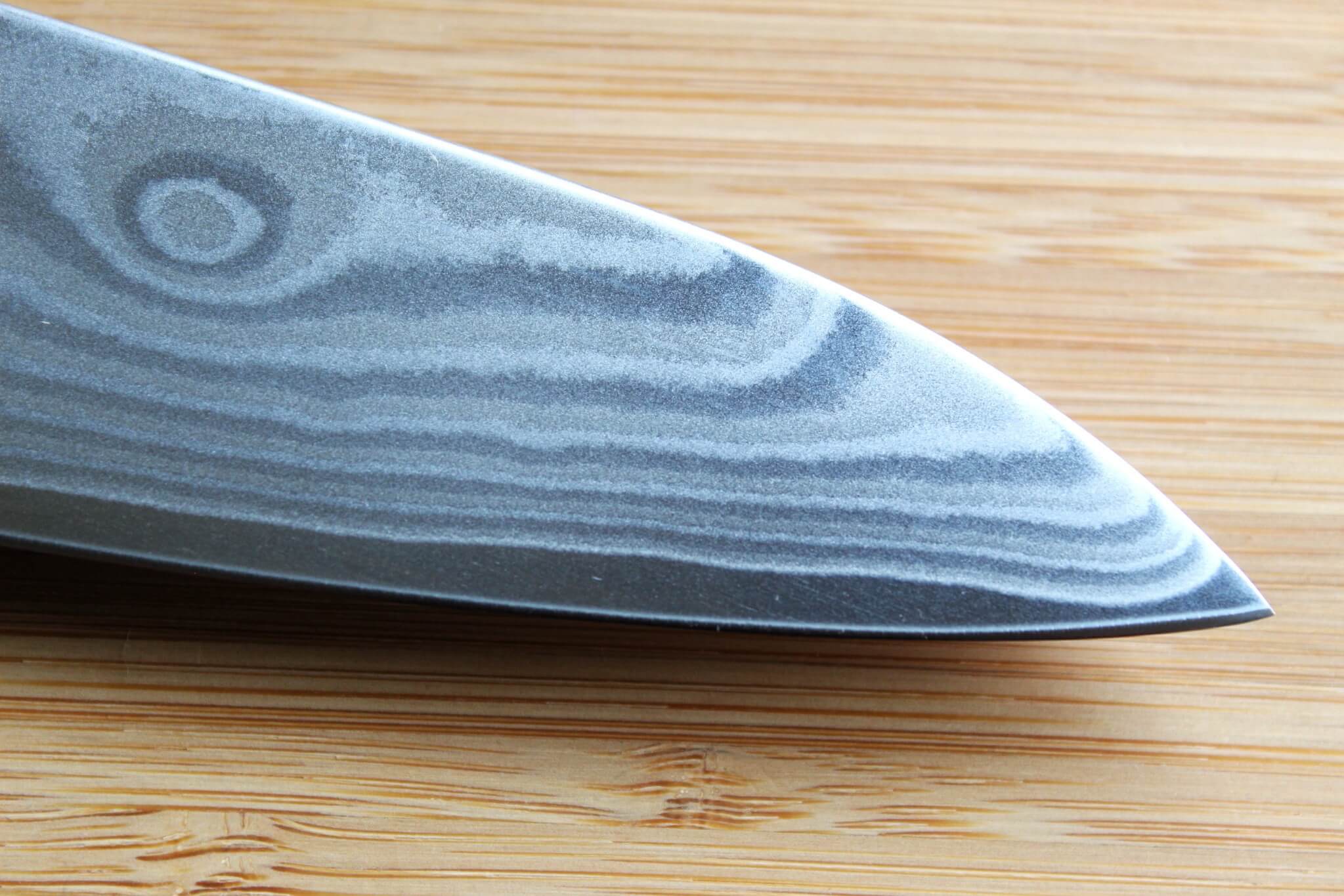 Sakai Takayuki Grand Chef "Hamon" Damascus 210mm Gyuto - Böhler 685 Steel - Image 4