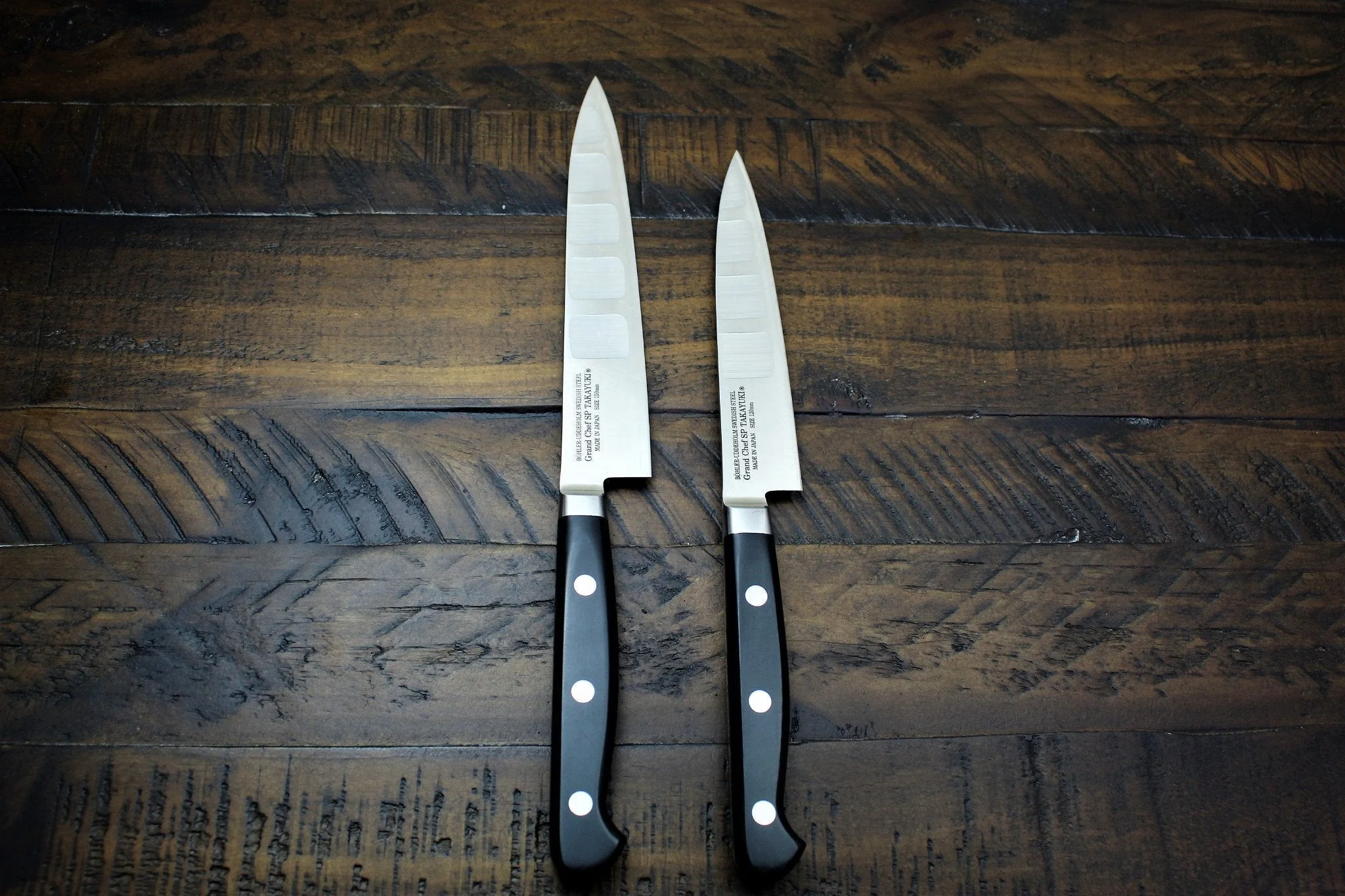 Sakai Takayuki Grand Chef SP 120mm (4.7") / 150mm (5.9") Japanese Petty Knife - Image 7