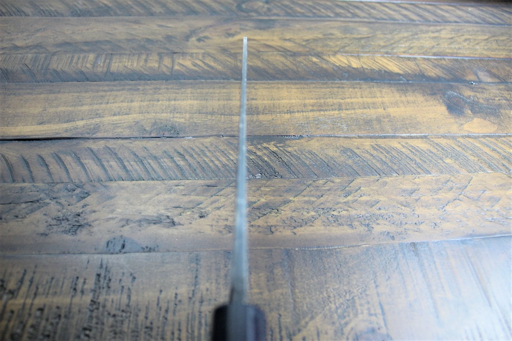 Sakai Takayuki Kurouchi Aoniko Blue Steel #2 Gyuto 210mm (8.3") - Walnut Handle - Image 6