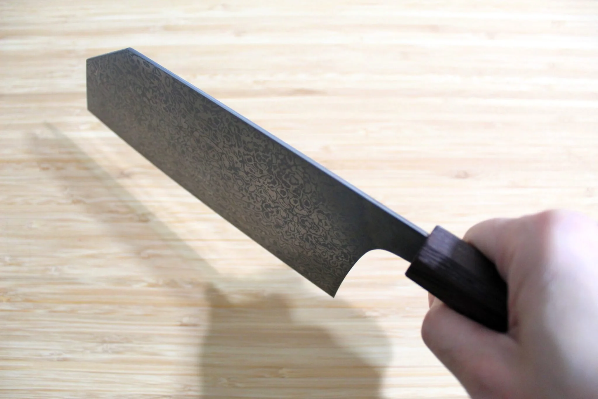 Sakai Takayuki Habahiro Bunka Knife 195 mm (7.6") VG10-VG2 Coreless Damascus - Image 10