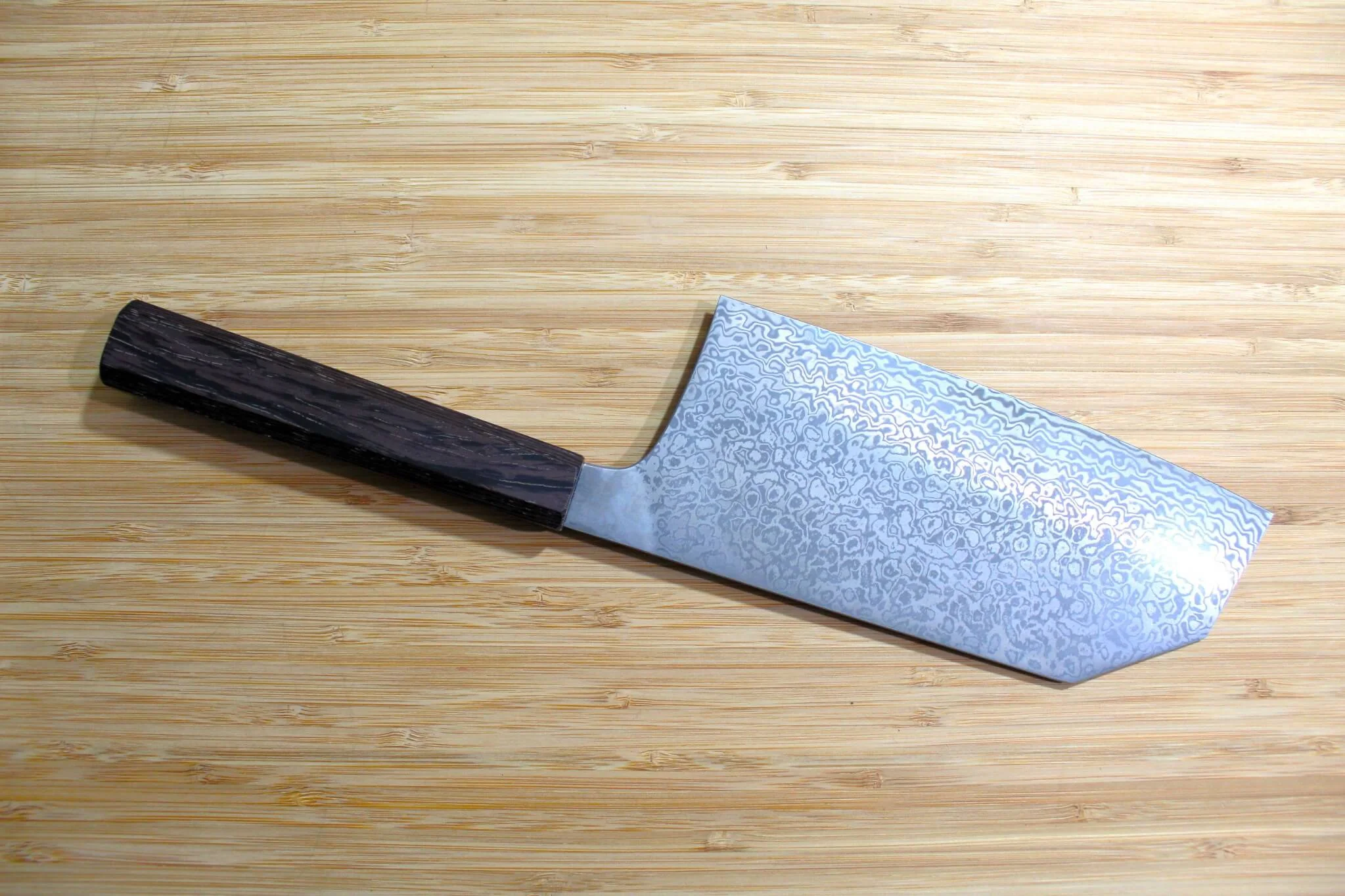 Sakai Takayuki Habahiro Bunka Knife 195 mm (7.6") VG10-VG2 Coreless Damascus - Image 6