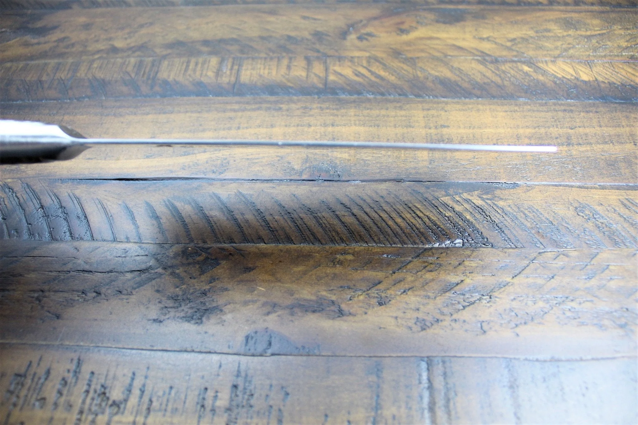 Sakai Takayuki Japanese Nakiri Knife 180mm (7.1") INOX Pro Molybdenum Stainless Steel - Image 6