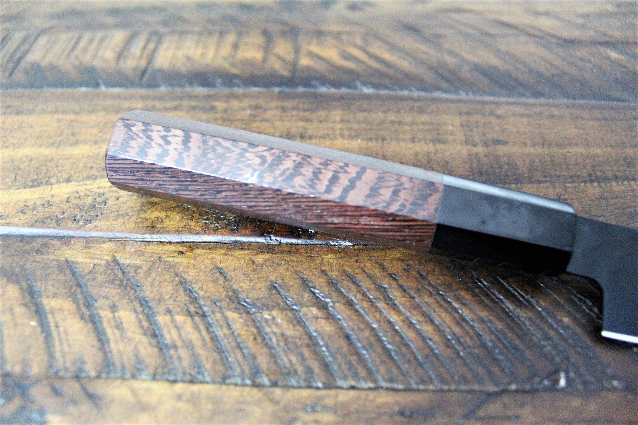 Sakai Takayuki Petty Knife with Wenge Handle 150mm (5.9" ) Kurokage VG-10 with Non Stick Coating - Image 3