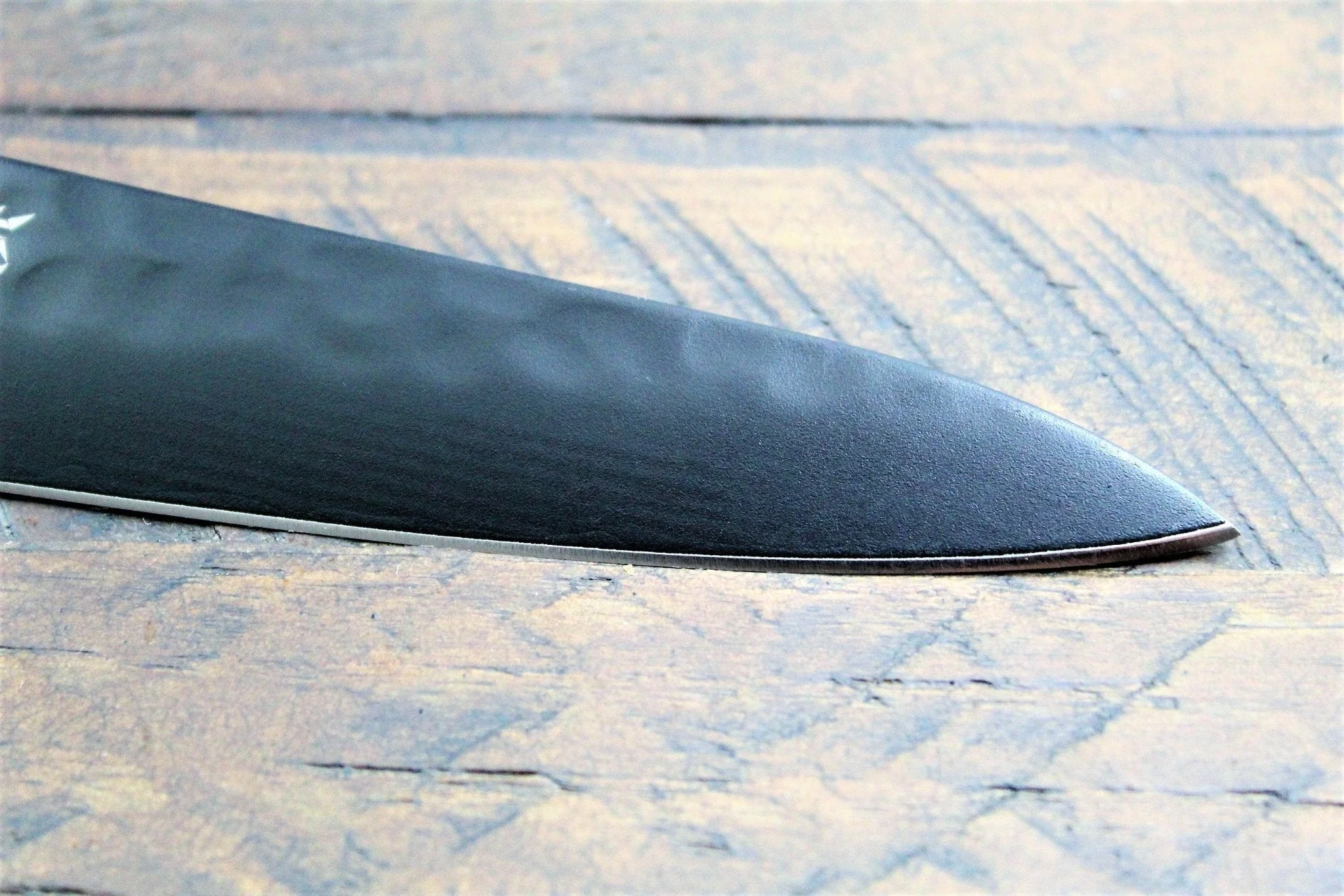 Sakai Takayuki Petty Knife with Wenge Handle 150mm (5.9" ) Kurokage VG-10 with Non Stick Coating - Image 4