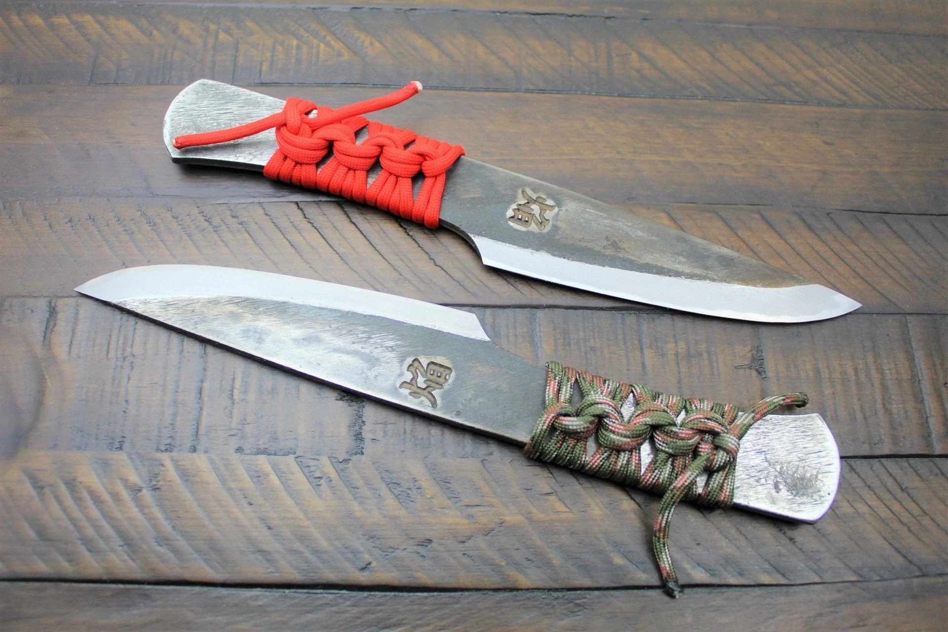 Sakai Takayuki Outdoor Knife Aoniko Blue Steel #2 with Saya - Homura - Image 10