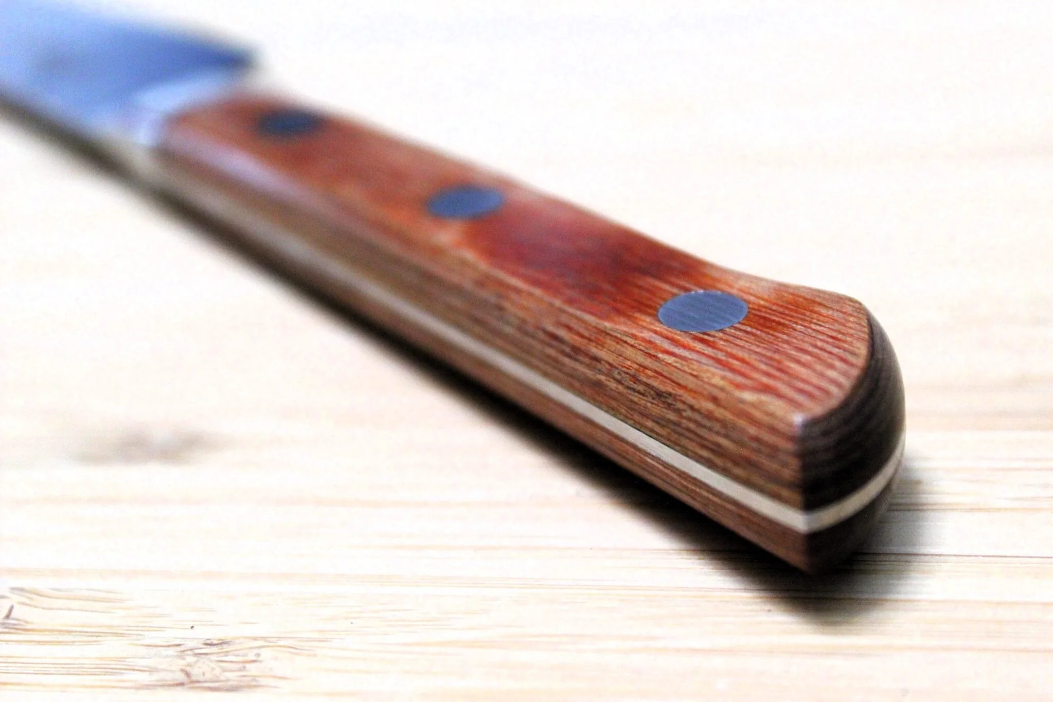 Sakai Takayuki Petty Knife 150mm (5.9") VG-5 with Wood Handle - Image 8