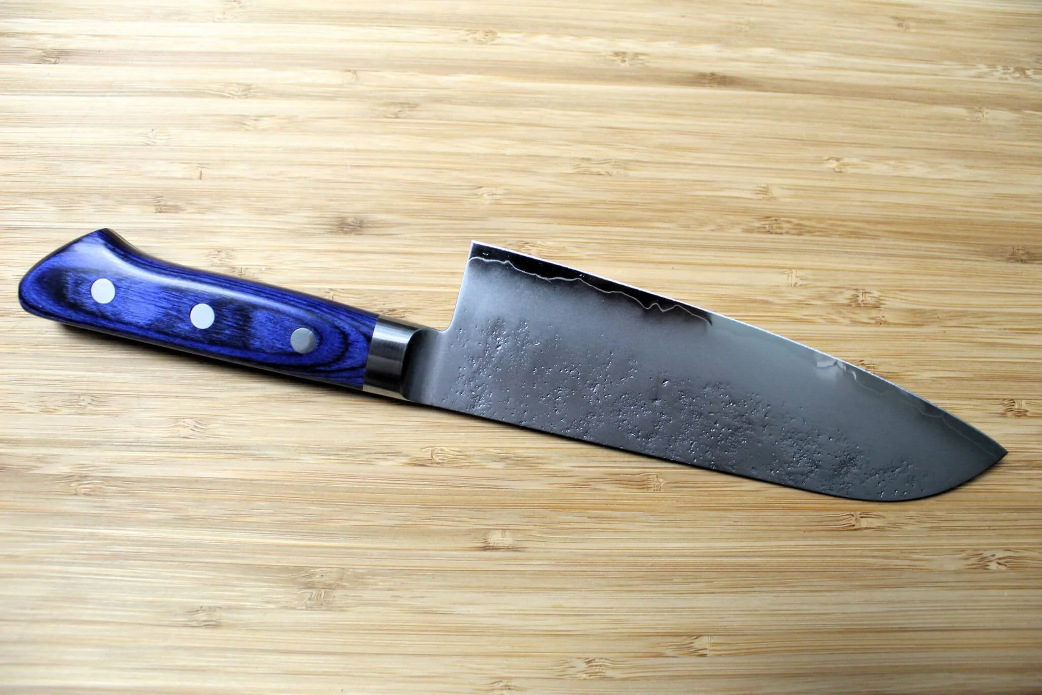Sakai Takayuki AUS-10 Nashiji Santoku Knife 170mm (6.7") - Image 5