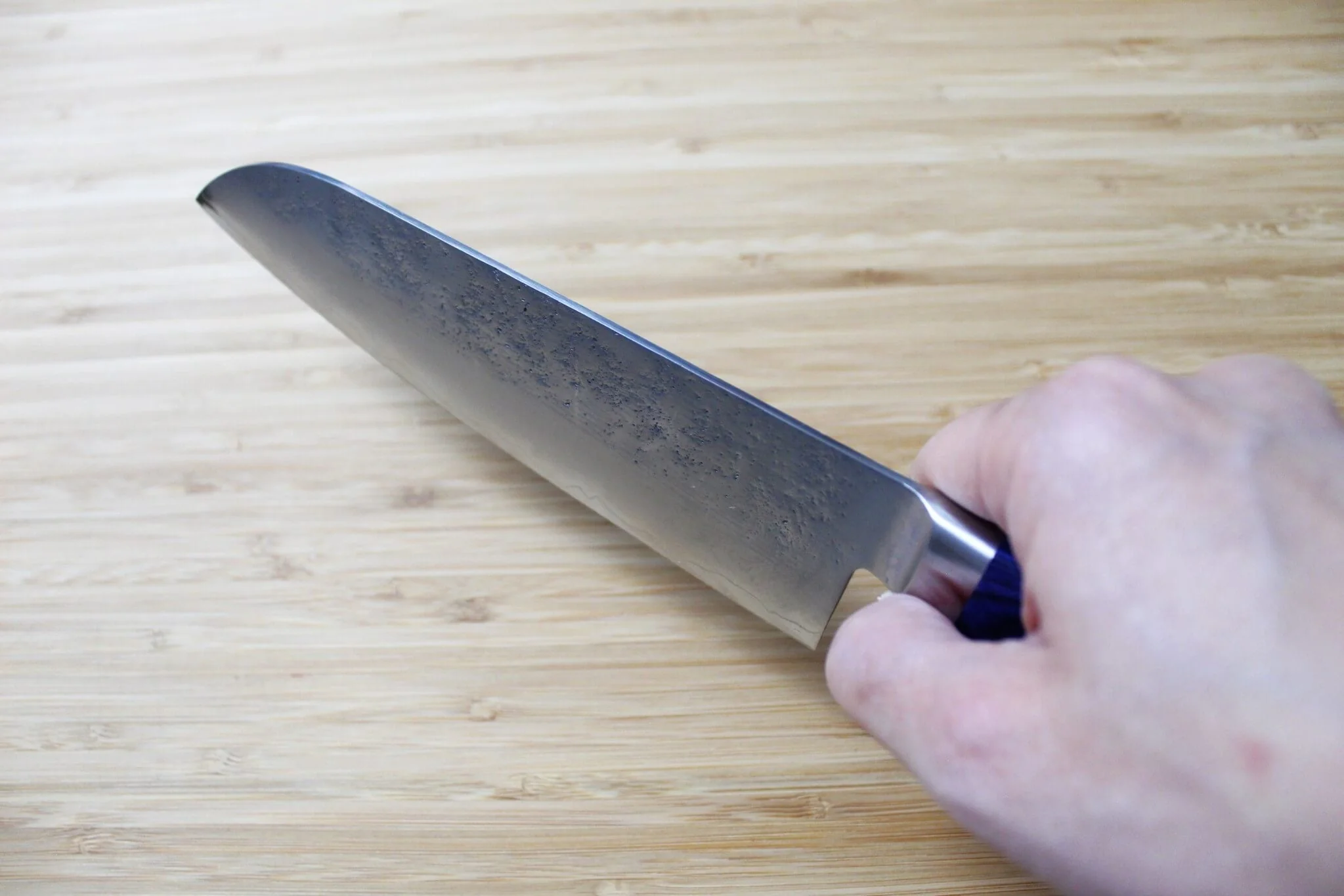 Sakai Takayuki AUS-10 Nashiji Santoku Knife 170mm (6.7") - Image 9