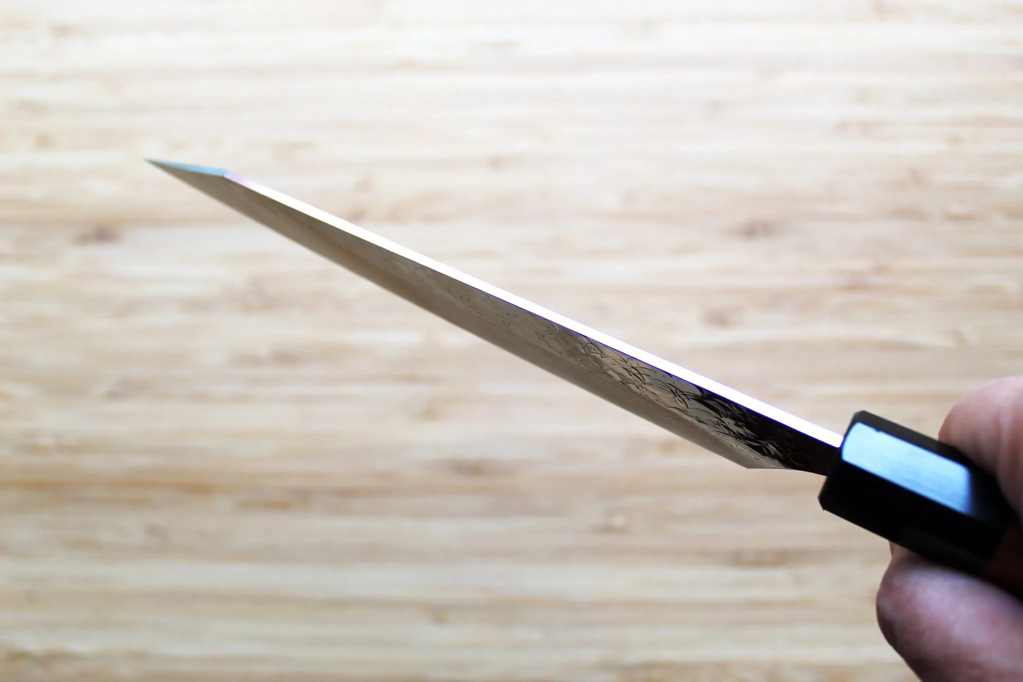 Sakai Takayuki SG2 Kengata Petty with Rosewood Handle 150mm (5.9") - Image 10