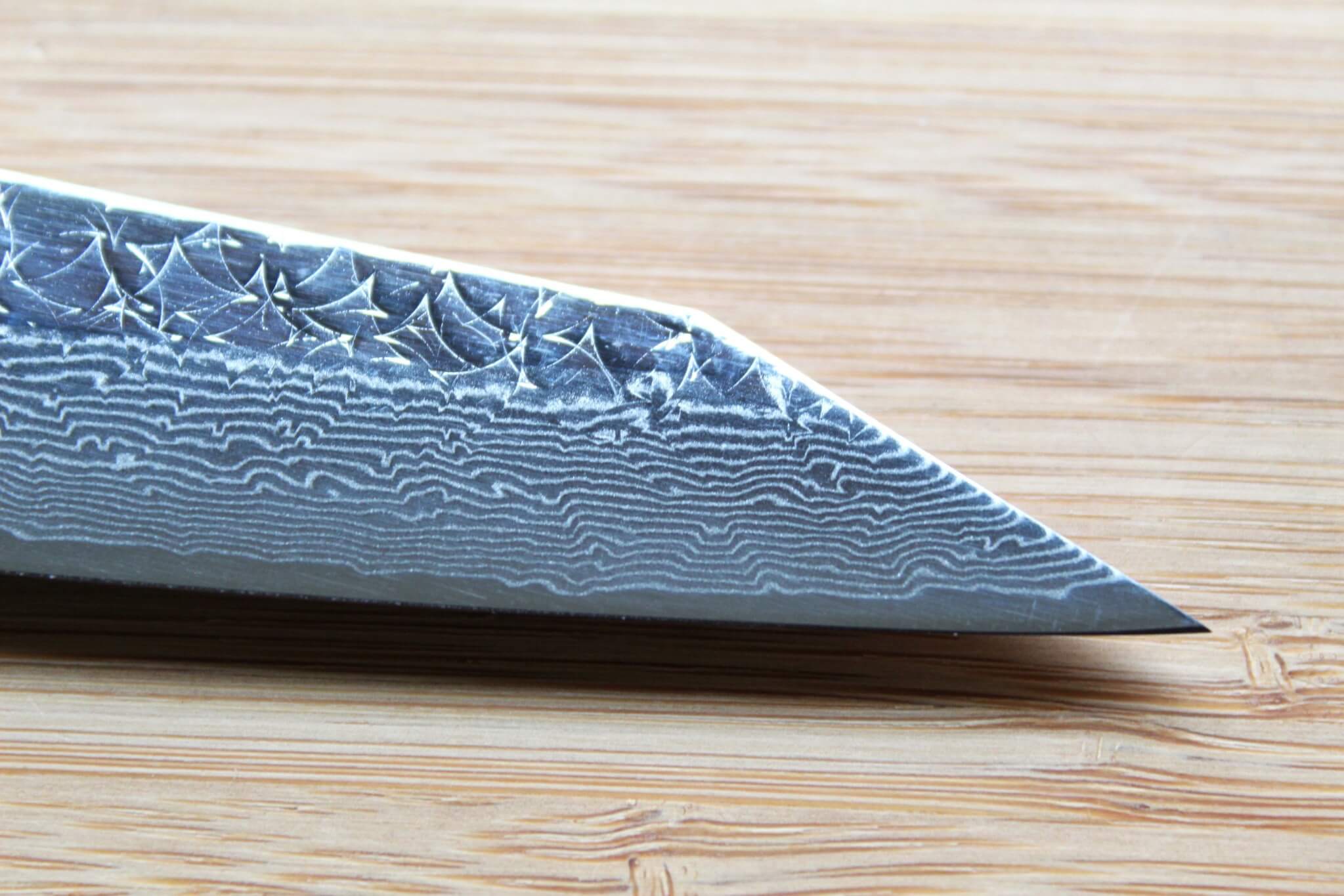 Sakai Takayuki SG2 Kengata Petty with Rosewood Handle 150mm (5.9") - Image 4