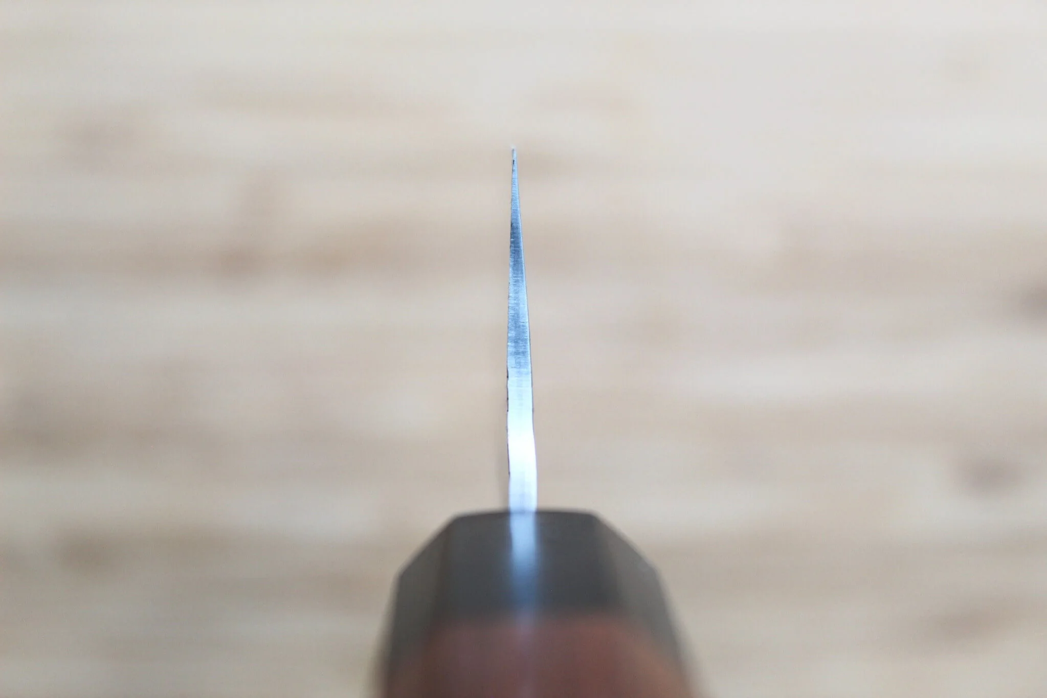 Sakai Takayuki SG2 Kengata Santoku with Rosewood Handle 160mm (6.3") - Image 7
