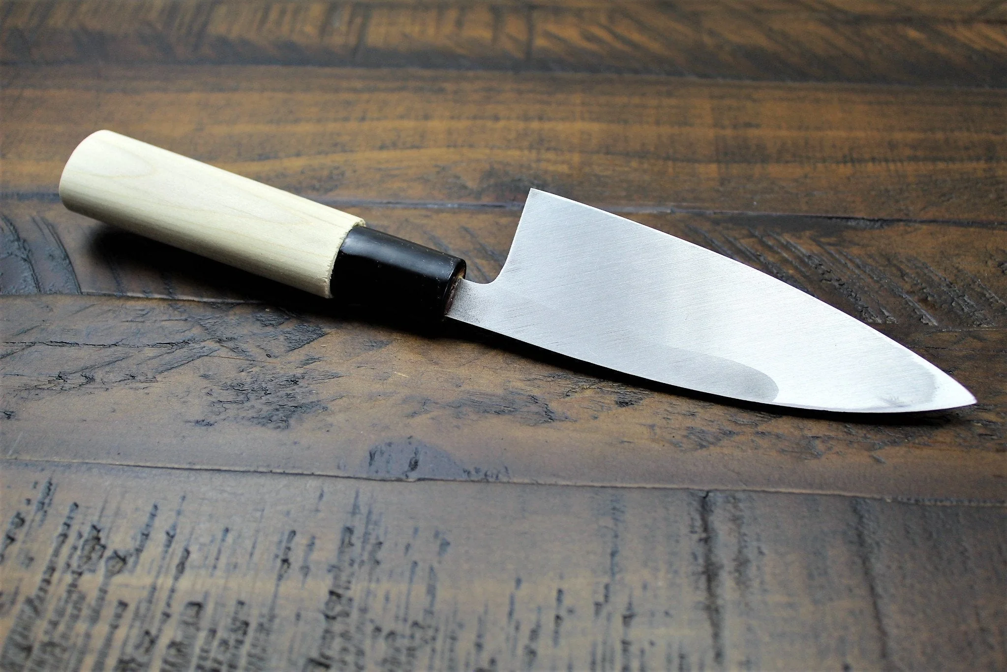Sakai Takayuki Small Deba Knife / Ajikiri 120mm (4.7") - Image 5