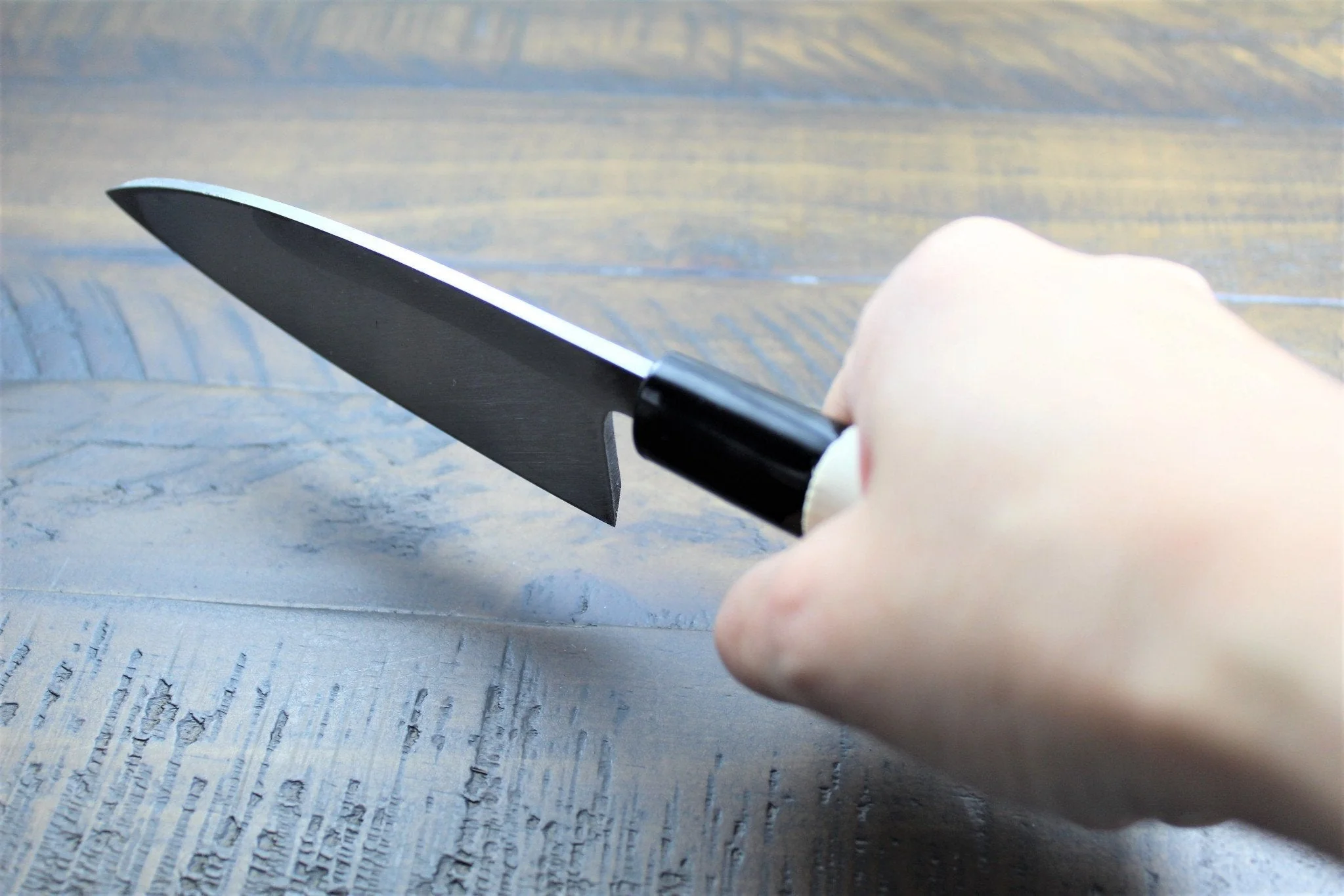 Sakai Takayuki Small Deba Knife / Ajikiri 120mm (4.7") - Image 8