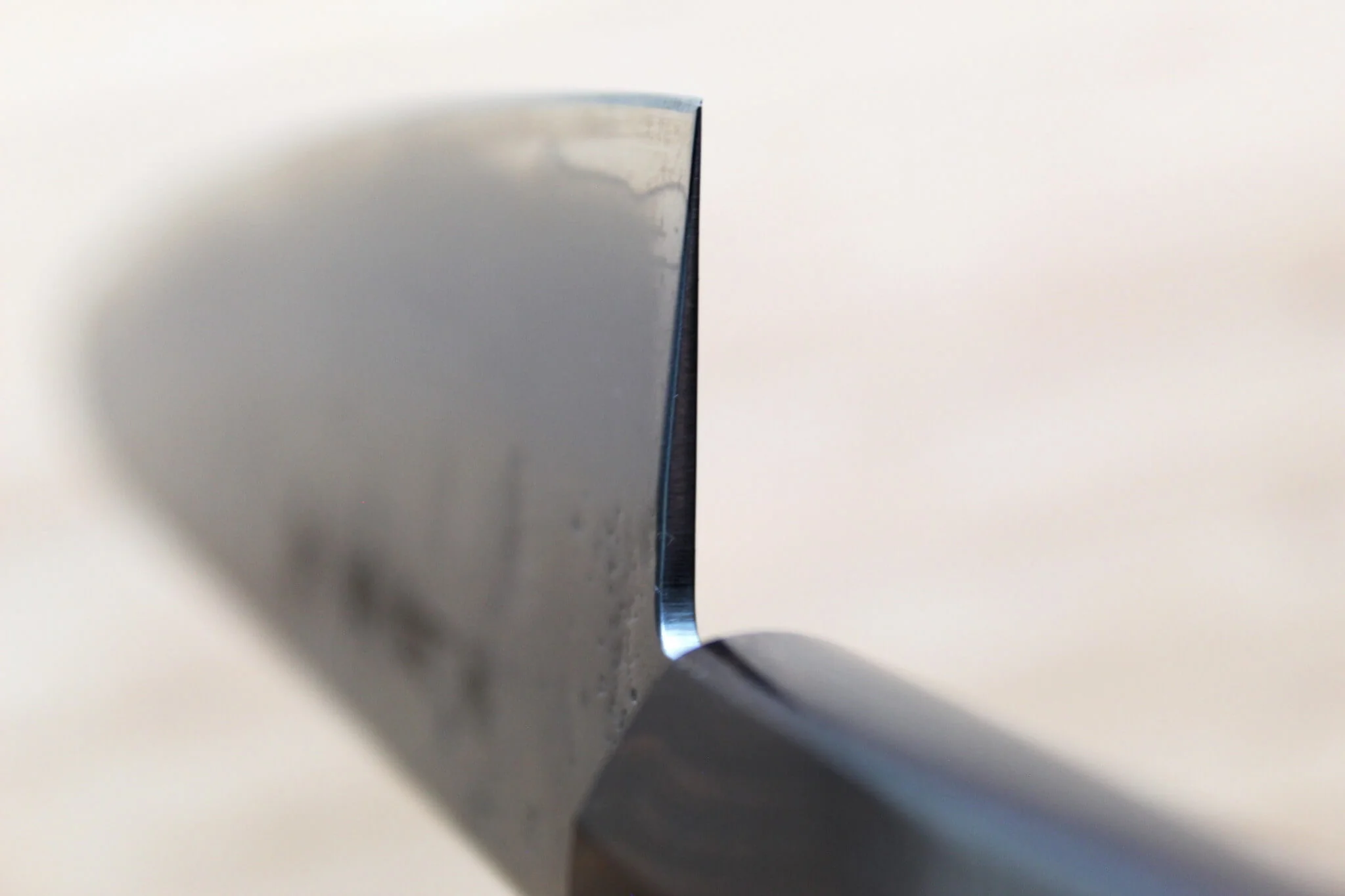 Sakai Takayuki VG10 Nashiji 210mm Gyuto - Premium Ebony Handle - Image 7