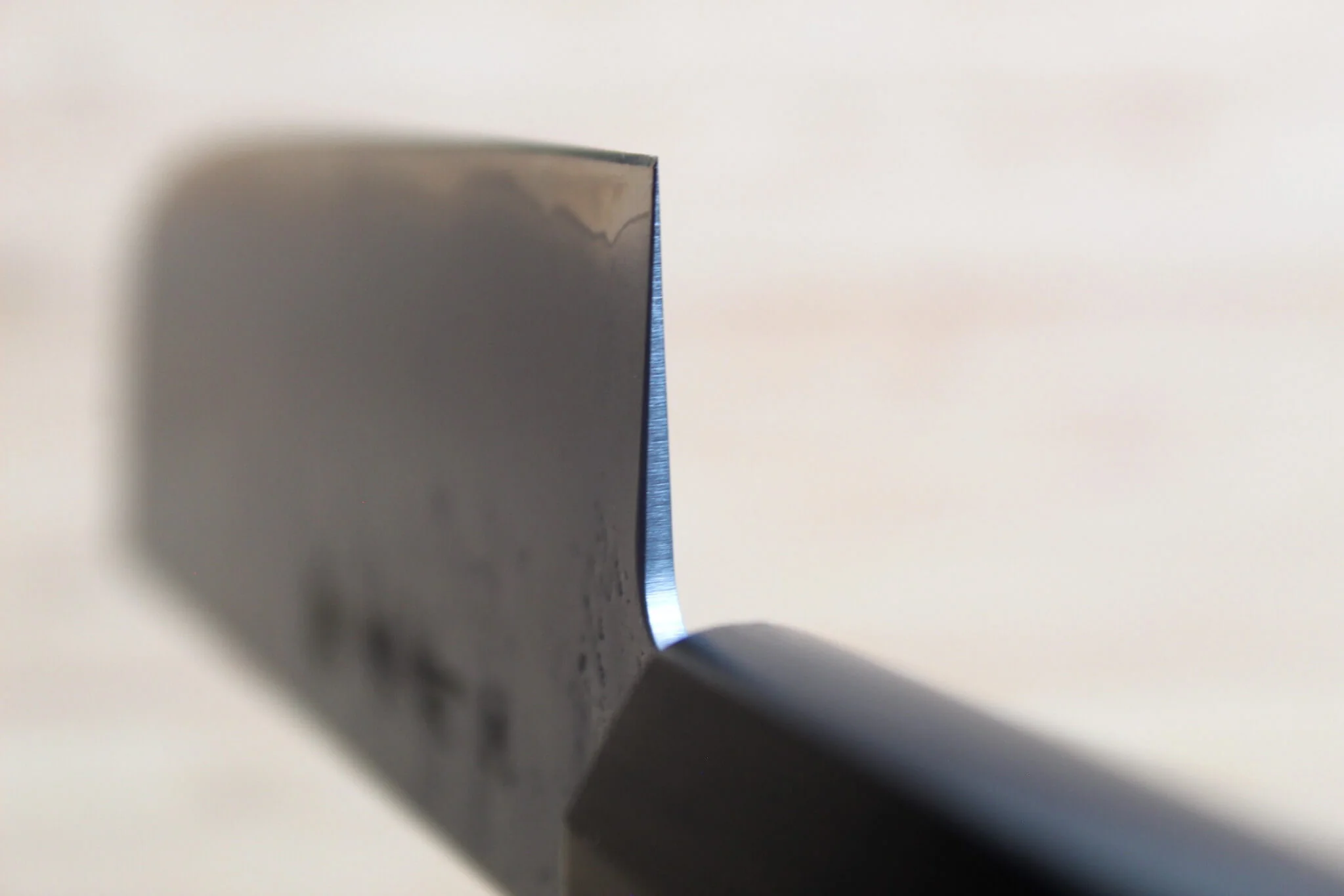 Sakai Takayuki VG10 Nashiji Nakiri with Ebony Handle 160mm (6.3") - Image 8