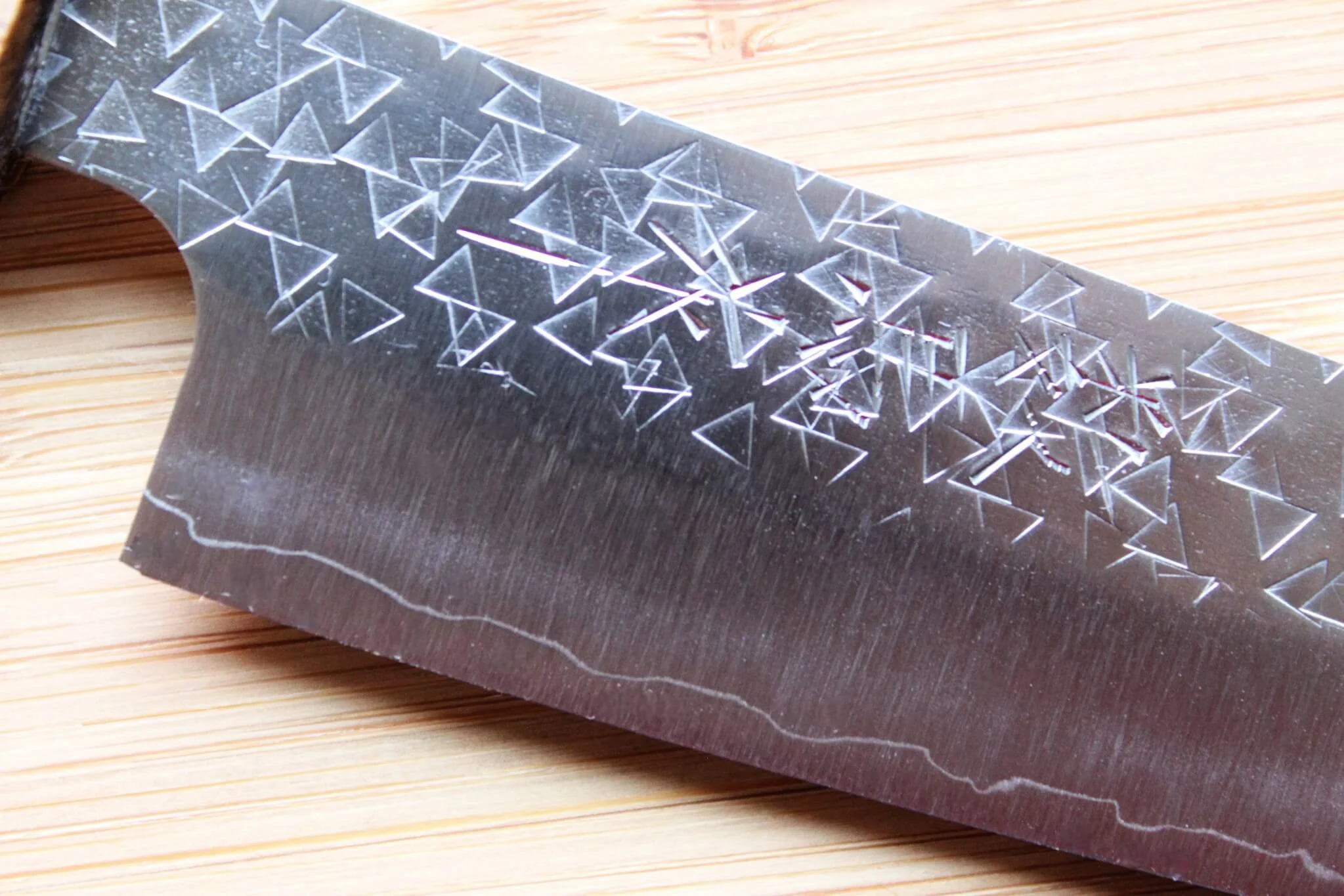 Sawakazuma Fubuki SRS13 Petty Knife 120 mm / 4.7" Oak Handle - Image 3