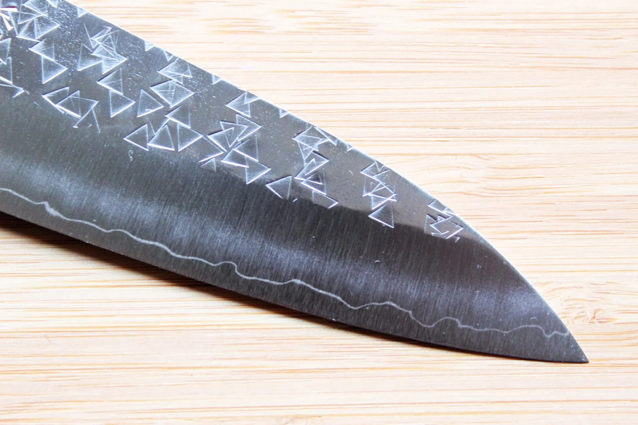 Sawakazuma Fubuki SRS13 Petty Knife 120 mm / 4.7" Oak Handle - Image 4