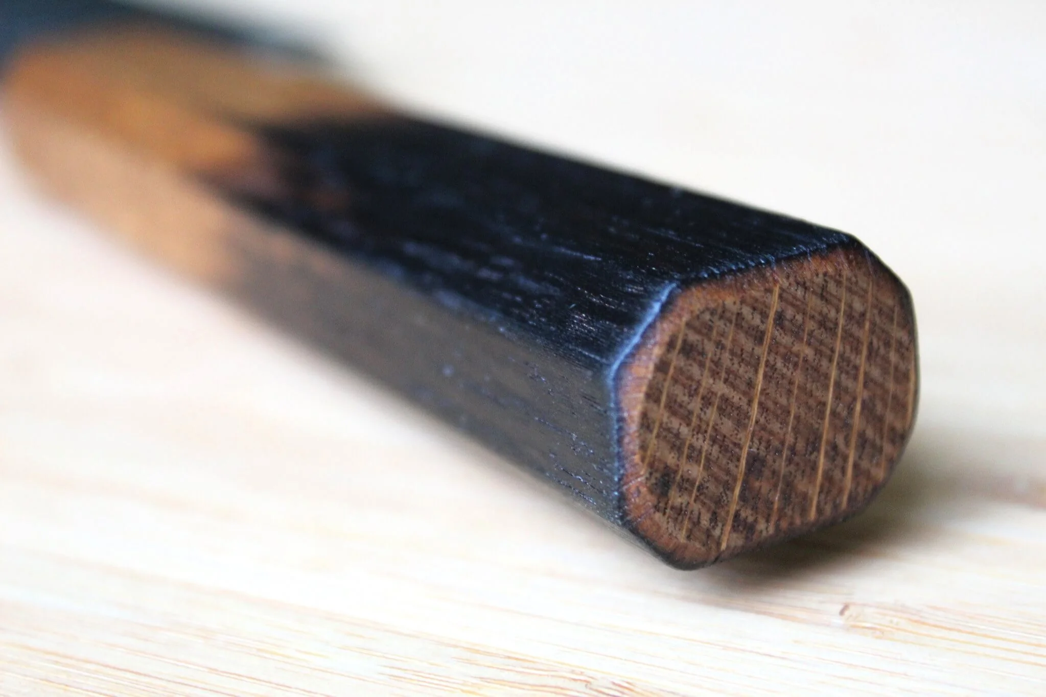 Sawakazuma Fubuki SRS13 Nakiri Knife 165 mm / 6.5" Oak Handle - Image 9