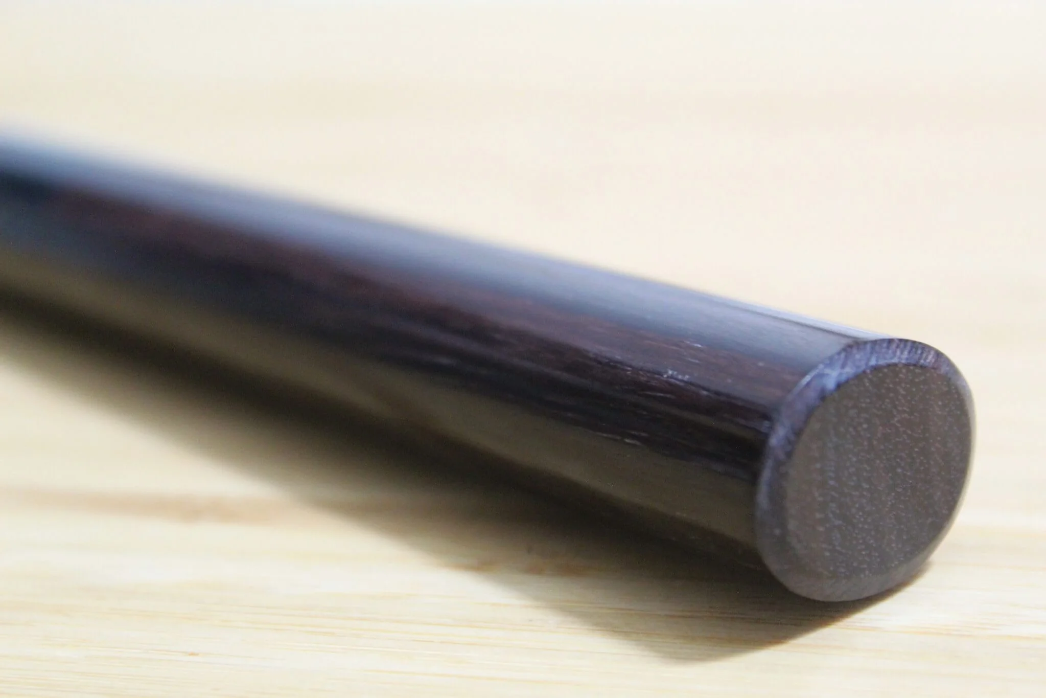 Sawakazuma Ginryu Aoniko Small Santoku 135 mm / 5.3" Rosewood Handle - Image 12