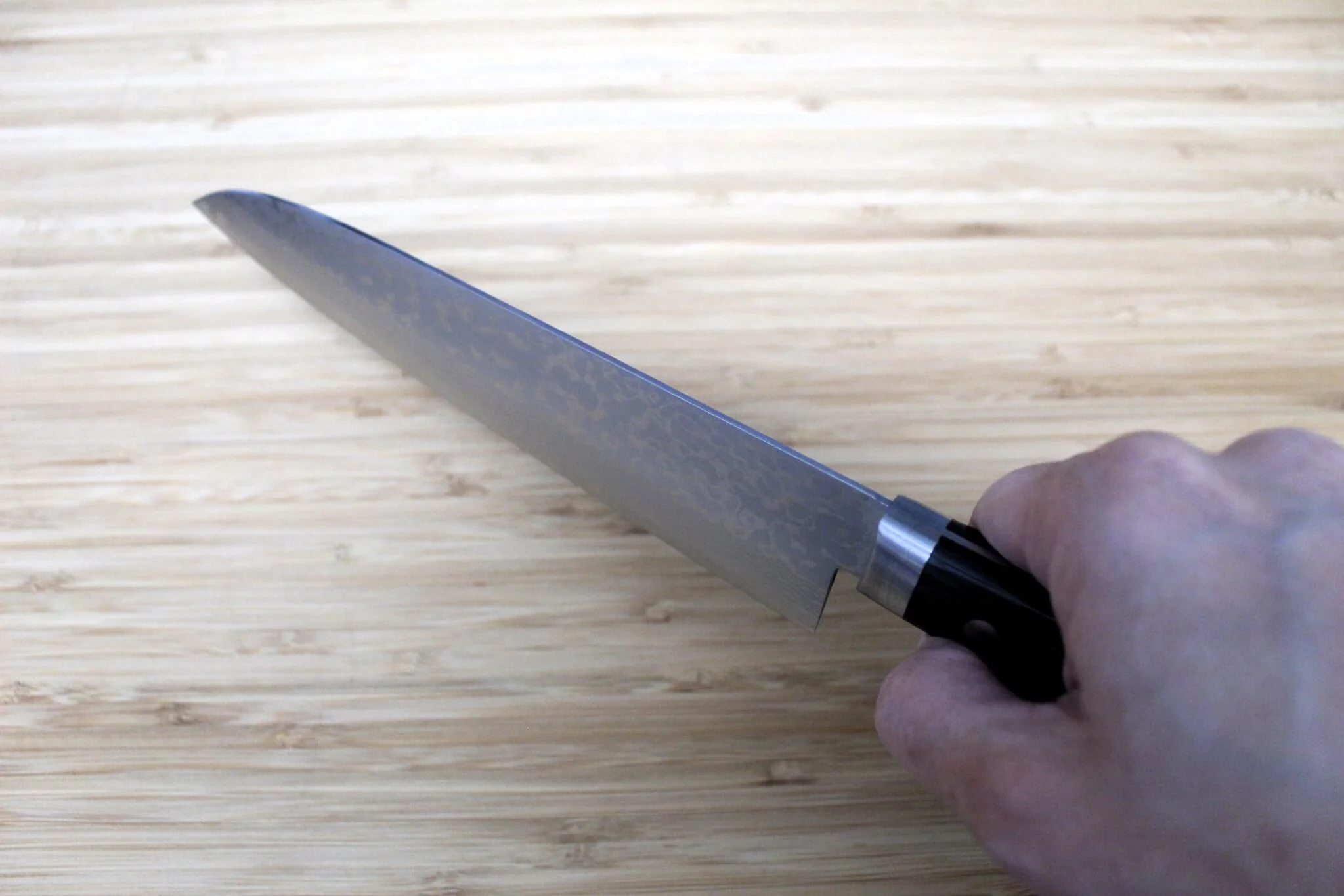 Sawakazuma Ryumon VG-10 17 Layer Damascus Gyuto 180 mm - Image 10