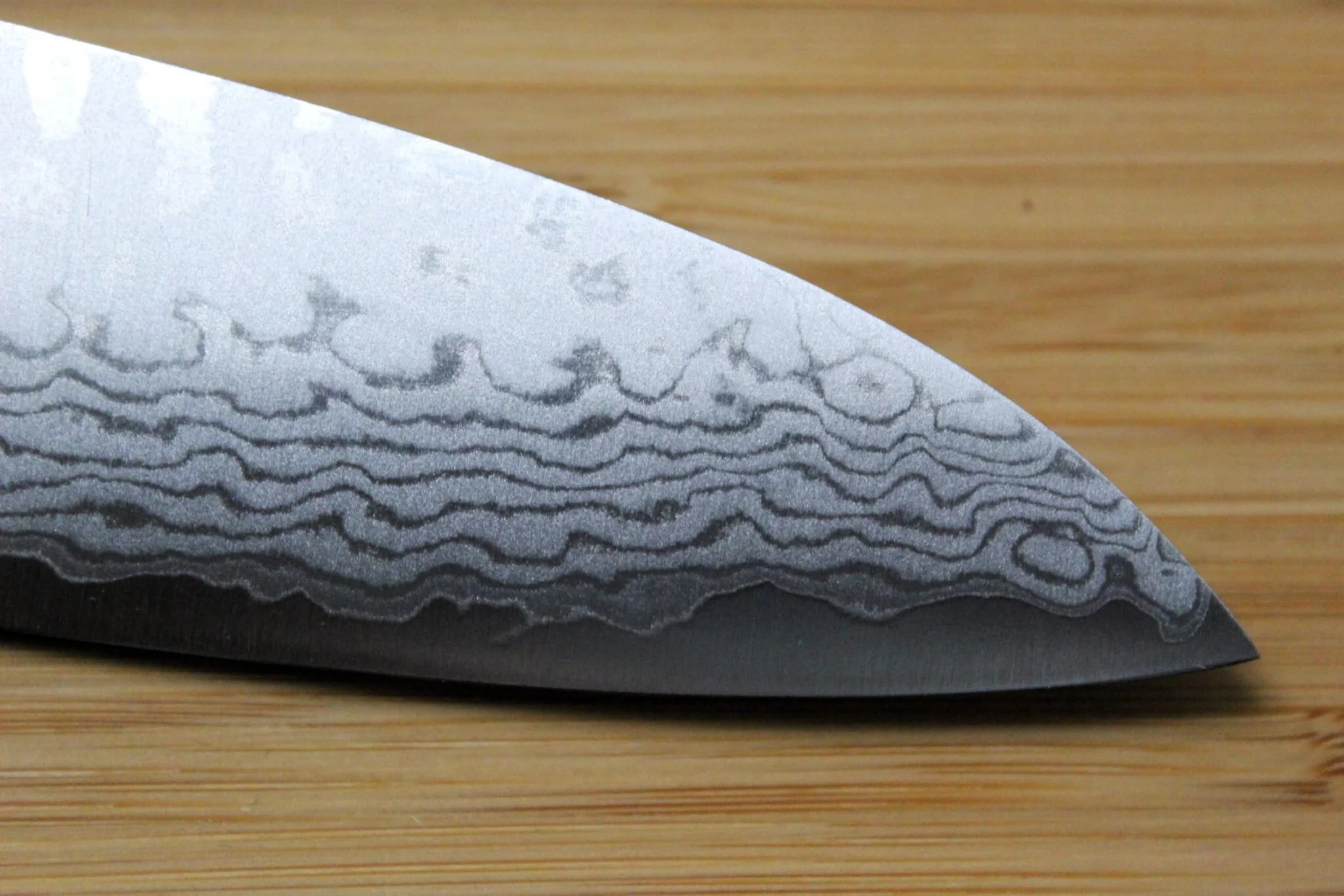 Sawakazuma Ryumon VG-10 17 Layer Damascus Gyuto 180 mm - Image 4