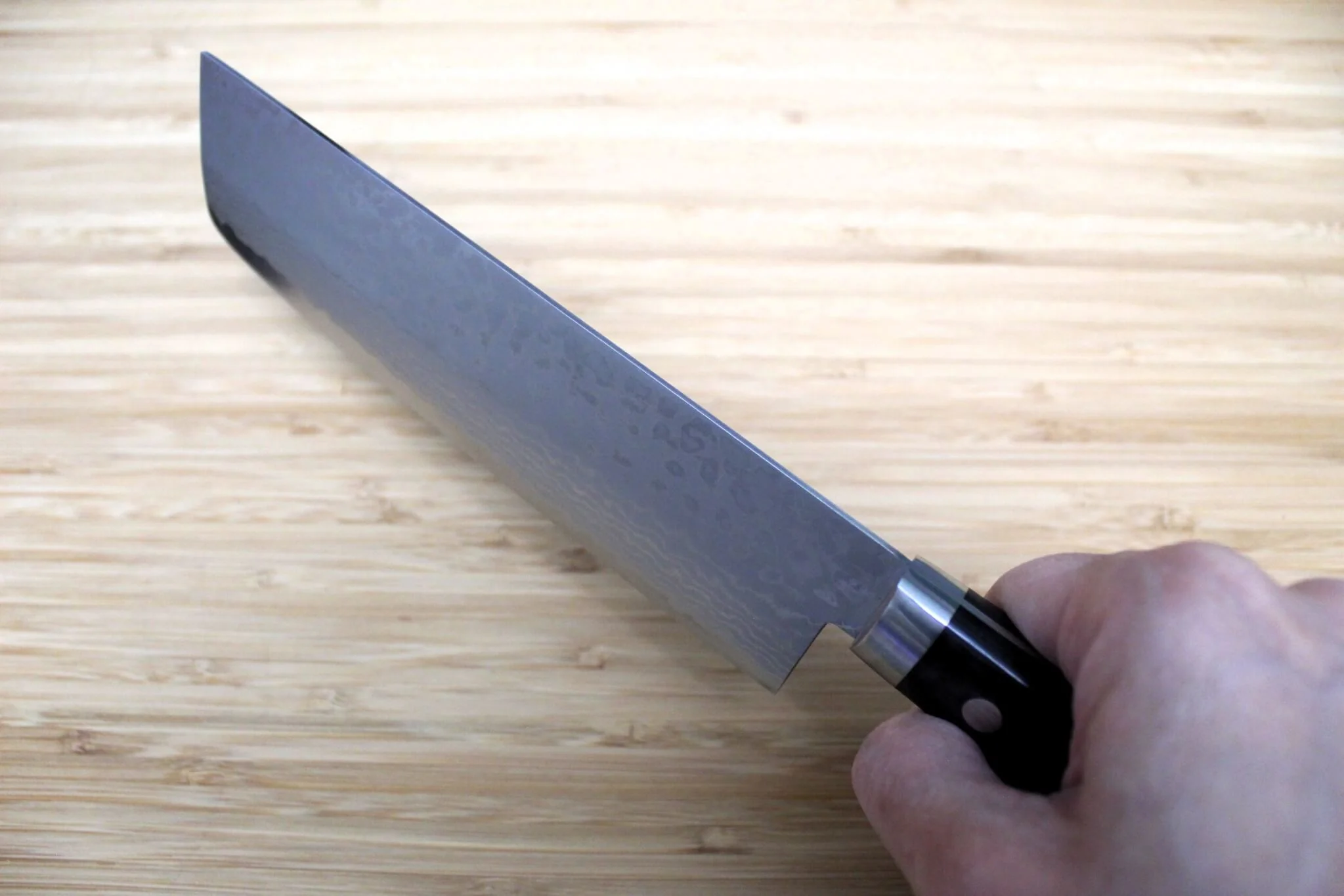 Sawakazuma Ryumon VG-10 17 Layer Damascus Nakiri 165mm / 6.5" - Image 10