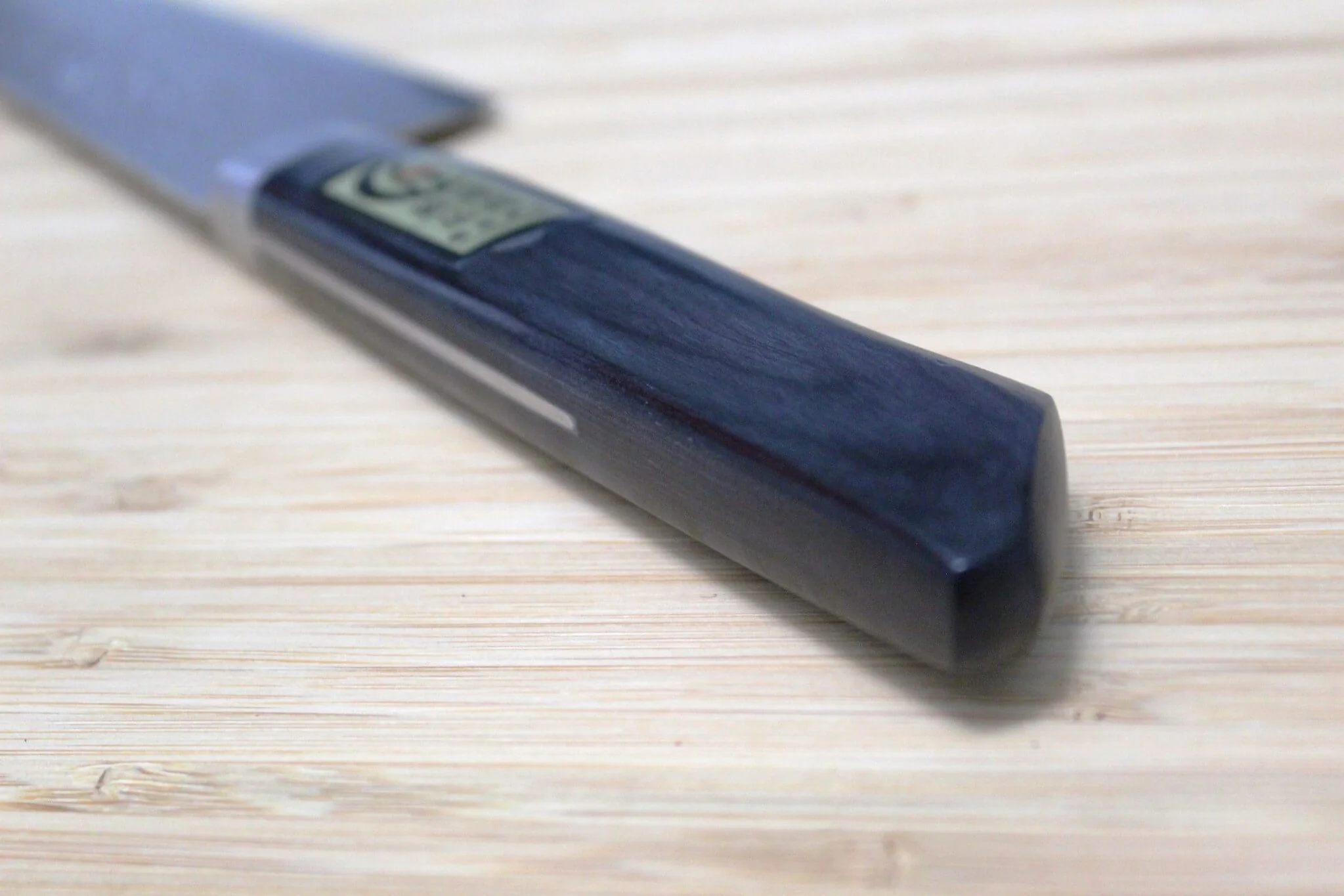 Sawakazuma Ryumon VG-10 17 Layer Damascus Santoku 170mm / 6.6" - Image 9