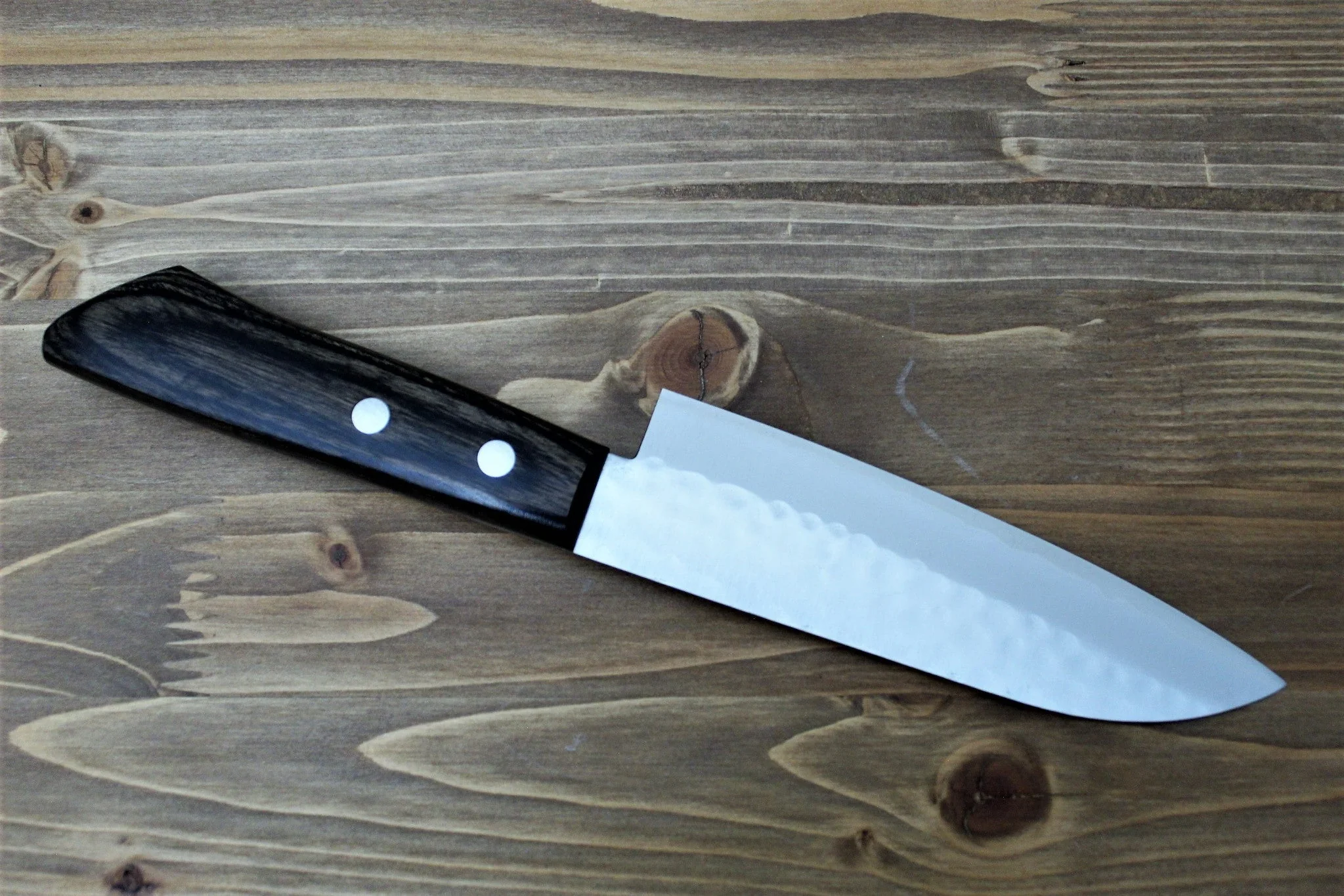 Sawakazuma Sazanami Petty 130 mm / 5.1" Wood Handle - Image 5