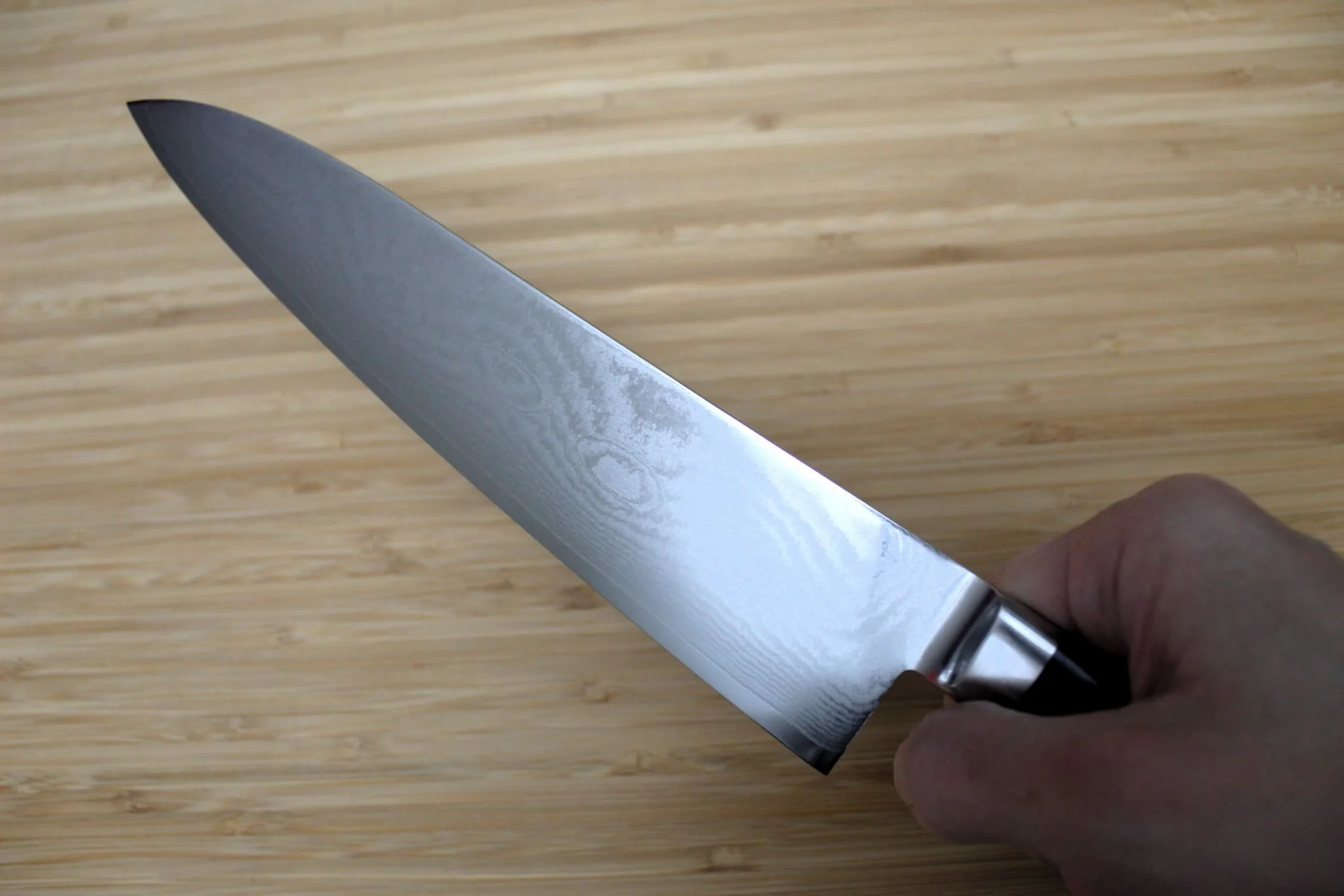 Sawakazuma Senpuu VG-10 Damascus Gyuto Knife 210 mm / 8.2" - Image 10