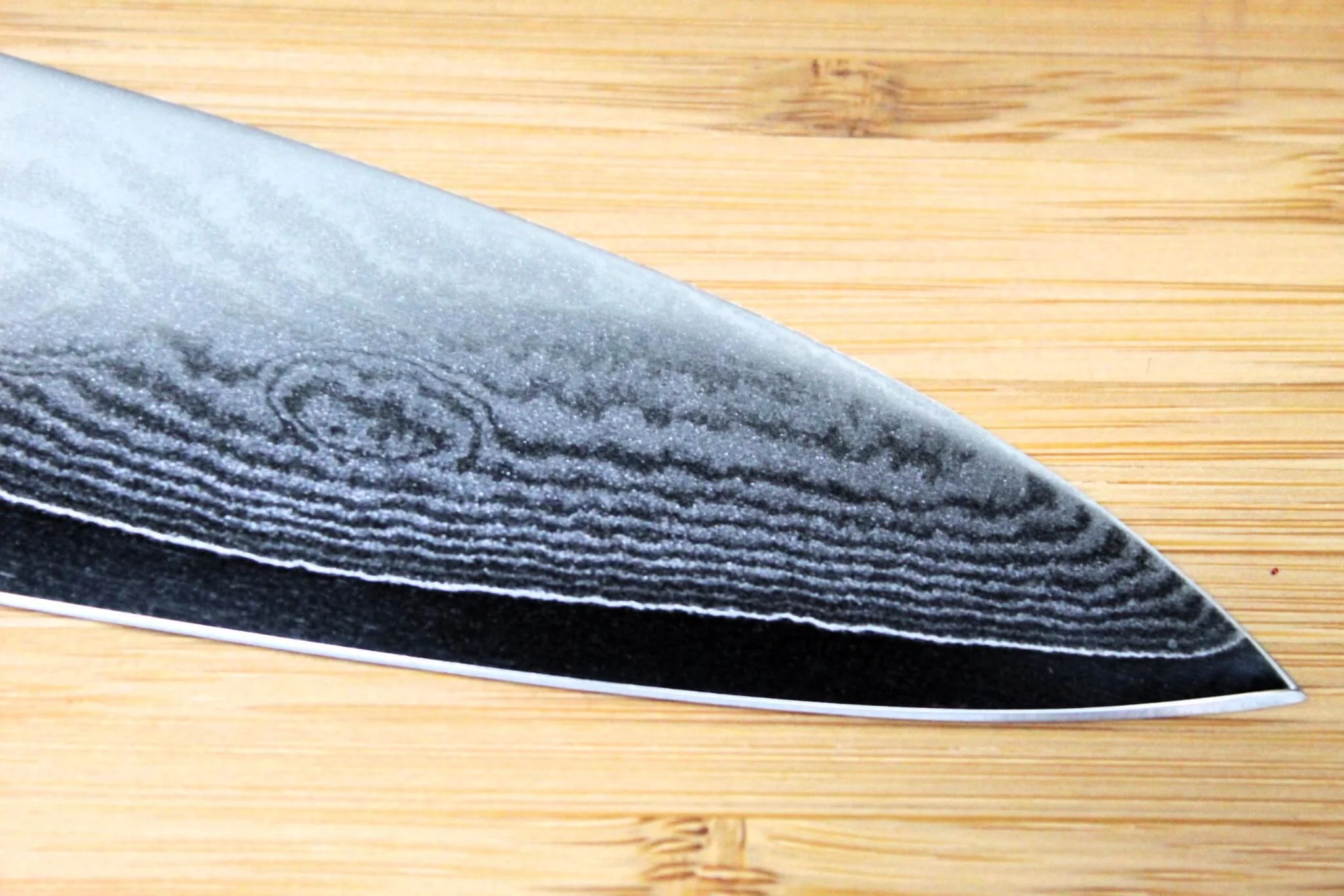 Sawakazuma Senpuu VG-10 Damascus Gyuto Knife 210 mm / 8.2" - Image 4