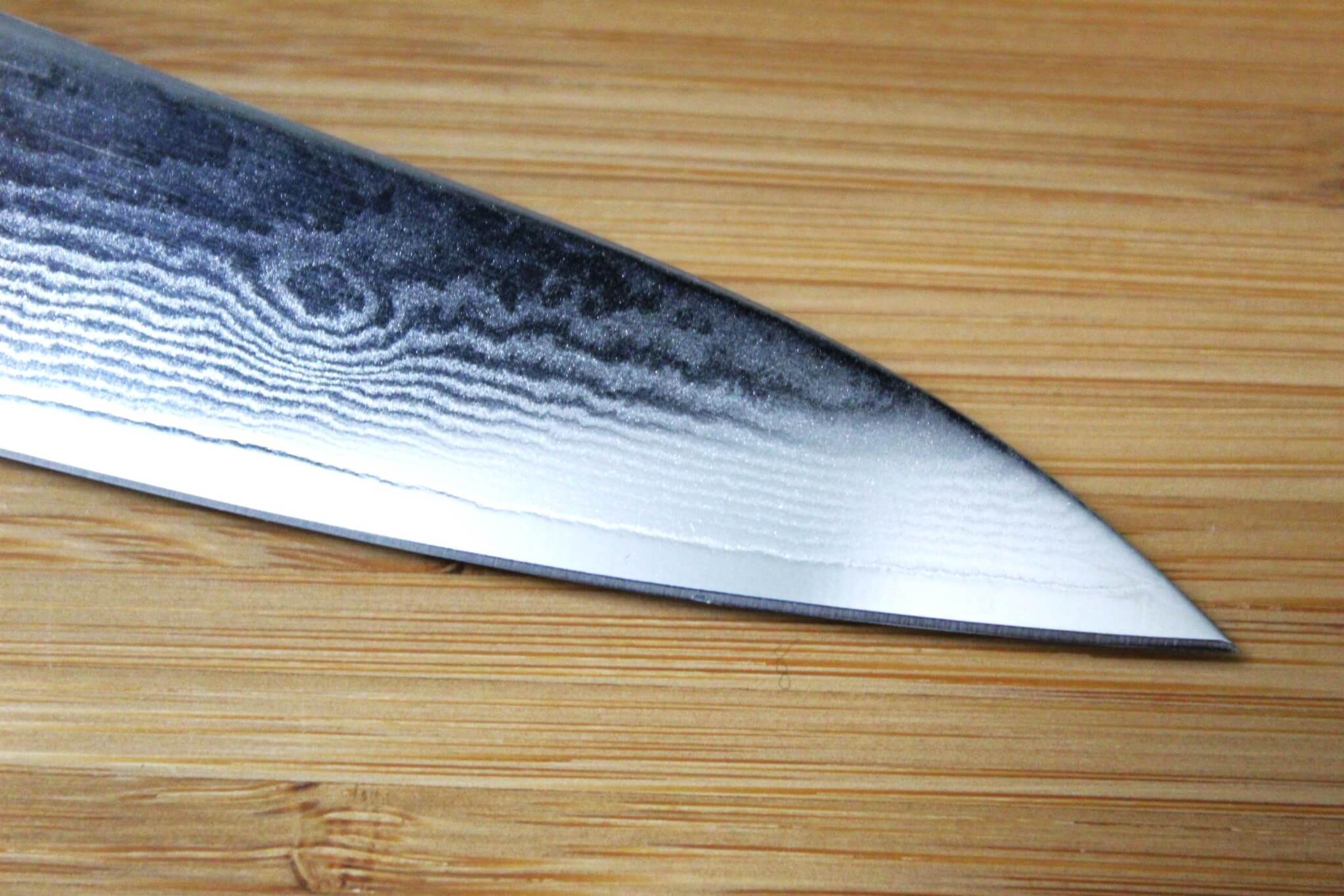 Sawakazuma Senpuu VG-10 Damascus Petty Knife 120 mm (4.7") / 150 mm (5.9") - Image 4