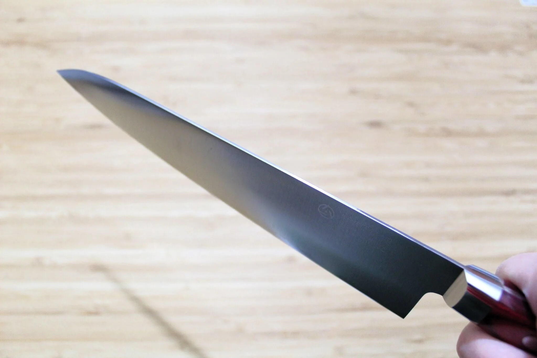 Sawakazuma SRS13 Gyuto Knife 180 mm (7.1") / 210 mm ( 8.2") Rosewood Handle - Image 11