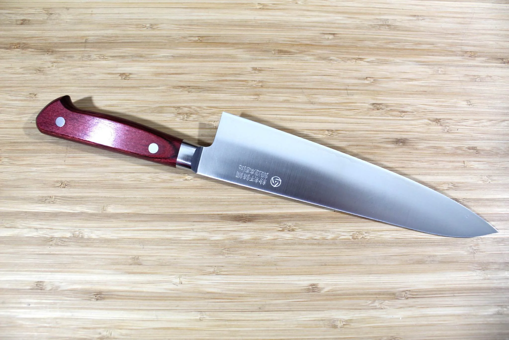 Sawakazuma SRS13 Gyuto Knife 180 mm (7.1") / 210 mm ( 8.2") Rosewood Handle - Image 5