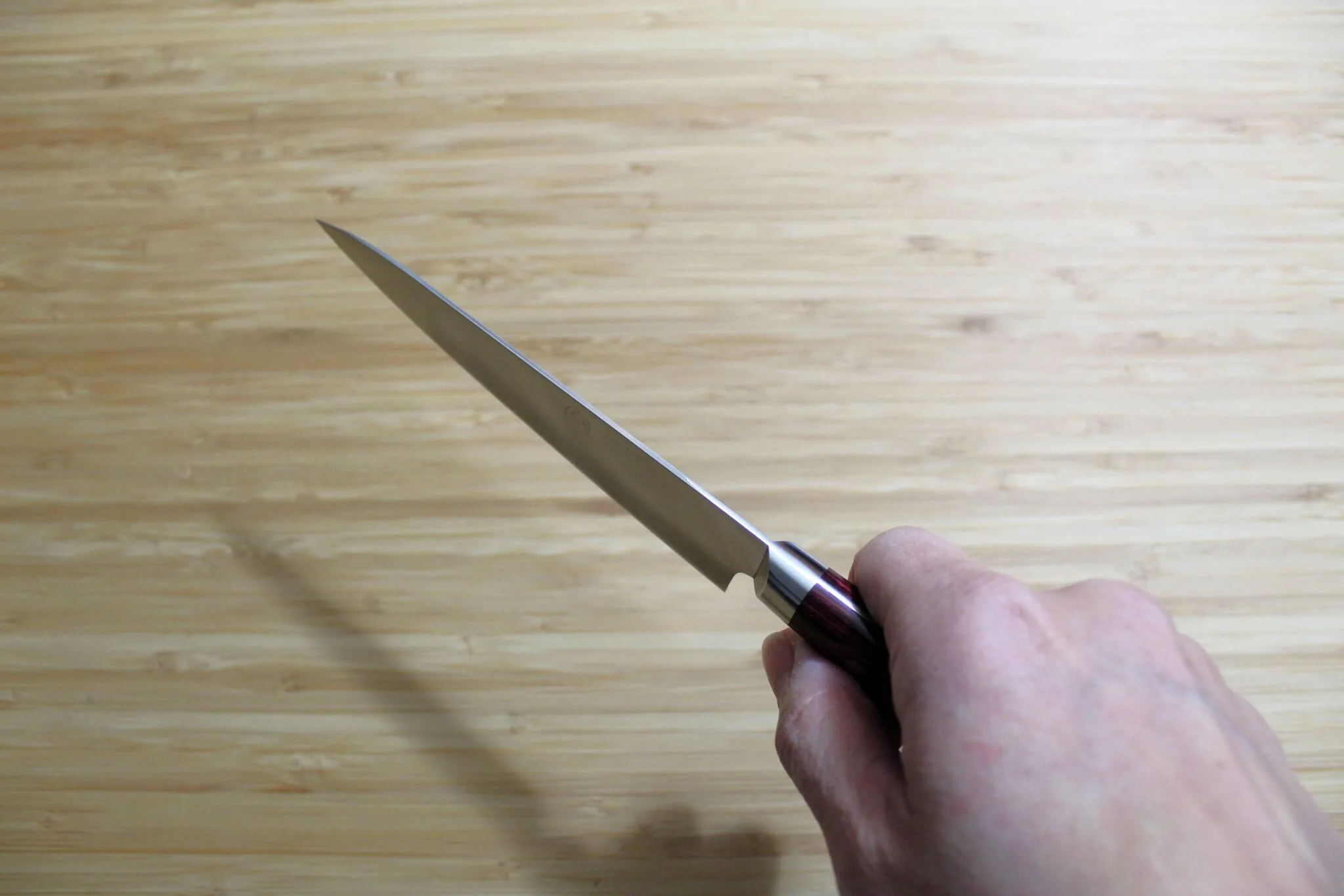 Sawakazuma SRS13 Petty Knife 130 mm (5.1") / 150 mm (5.9") Rosewood Handle - Image 9