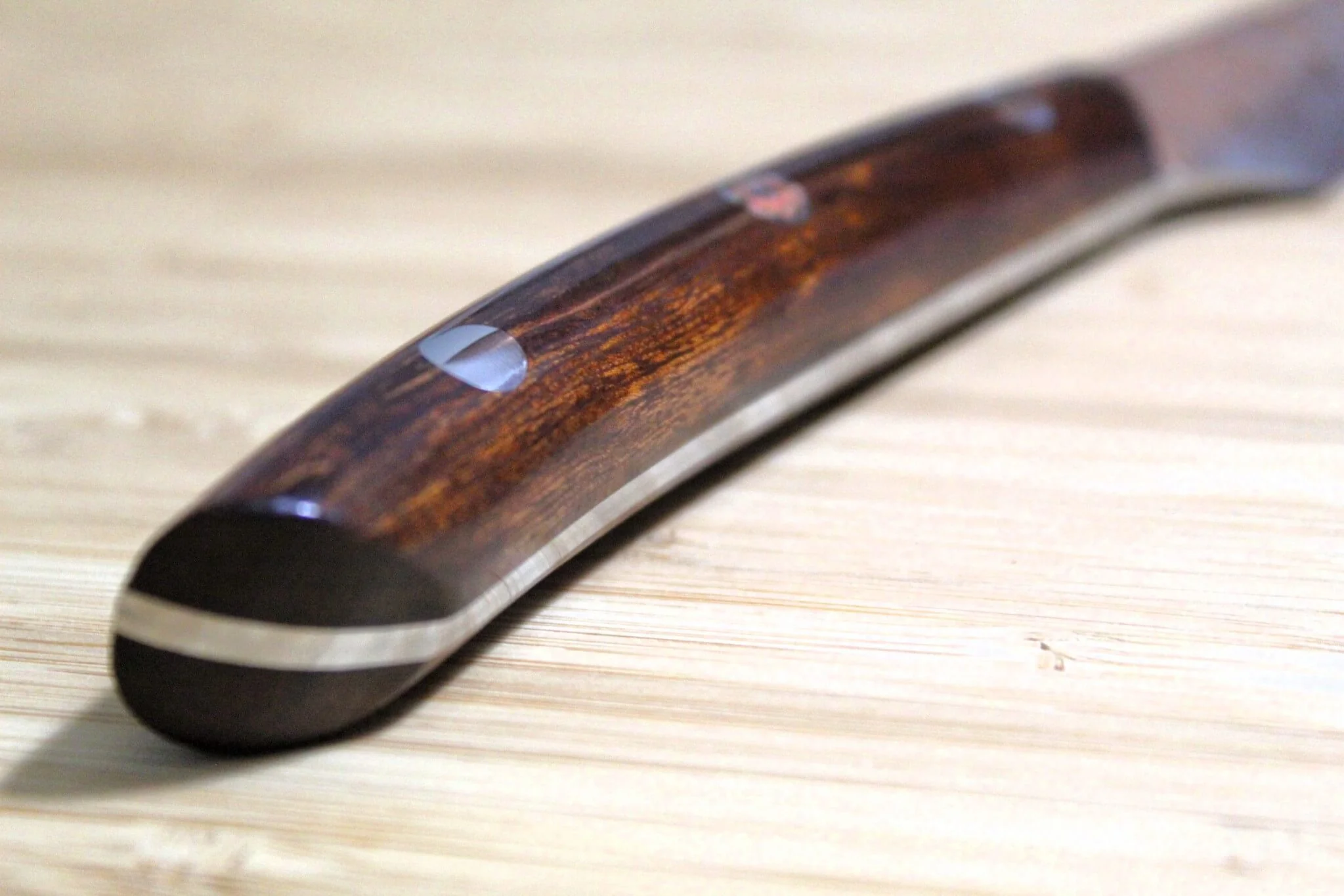 Sawakazuma SRS13 Steak Knife 120 mm / 4.7" Desert Ironwood Handle - Image 9
