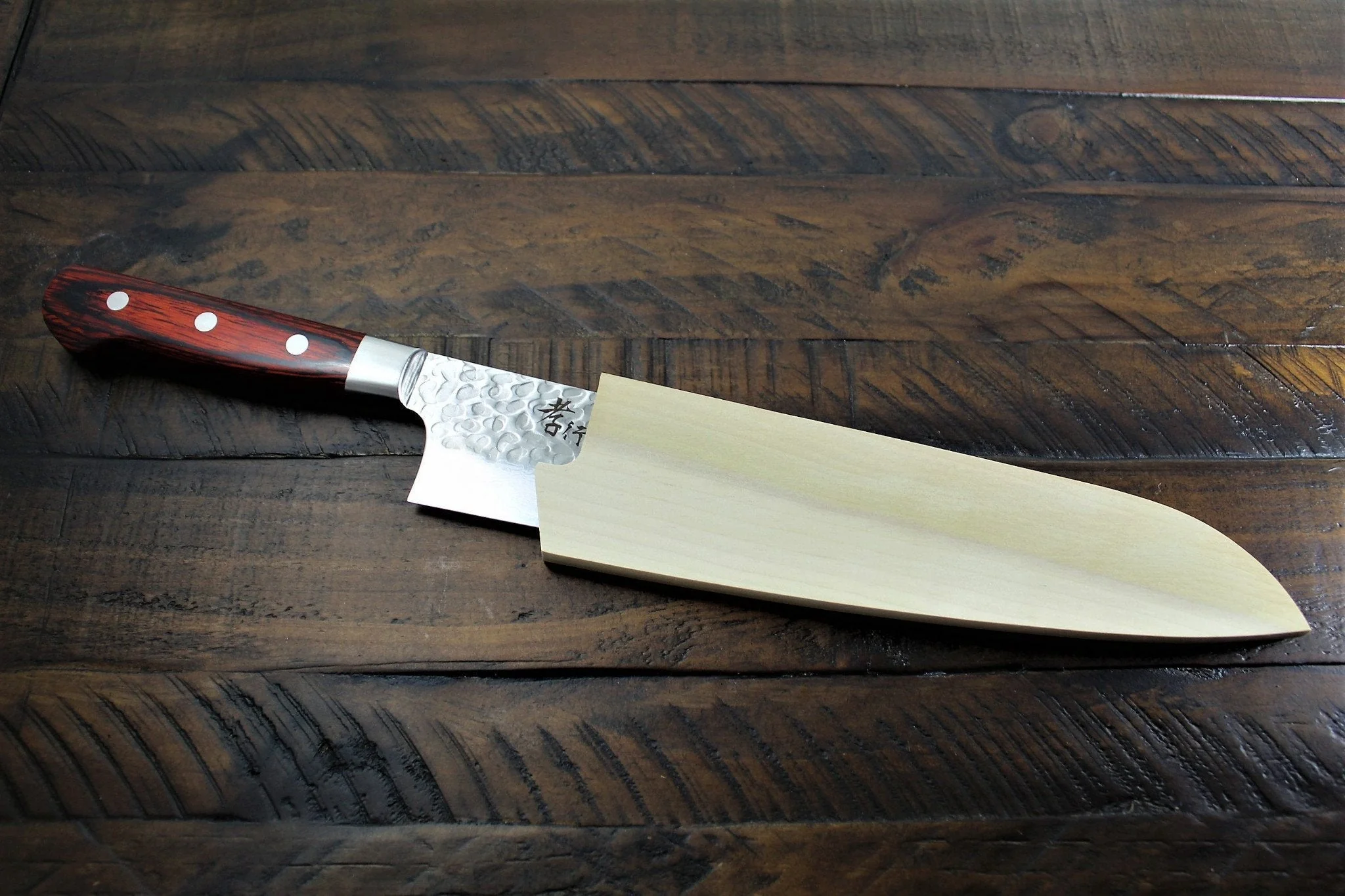 Sheath / Saya for Santoku Japanese Chef Knife - Image 4
