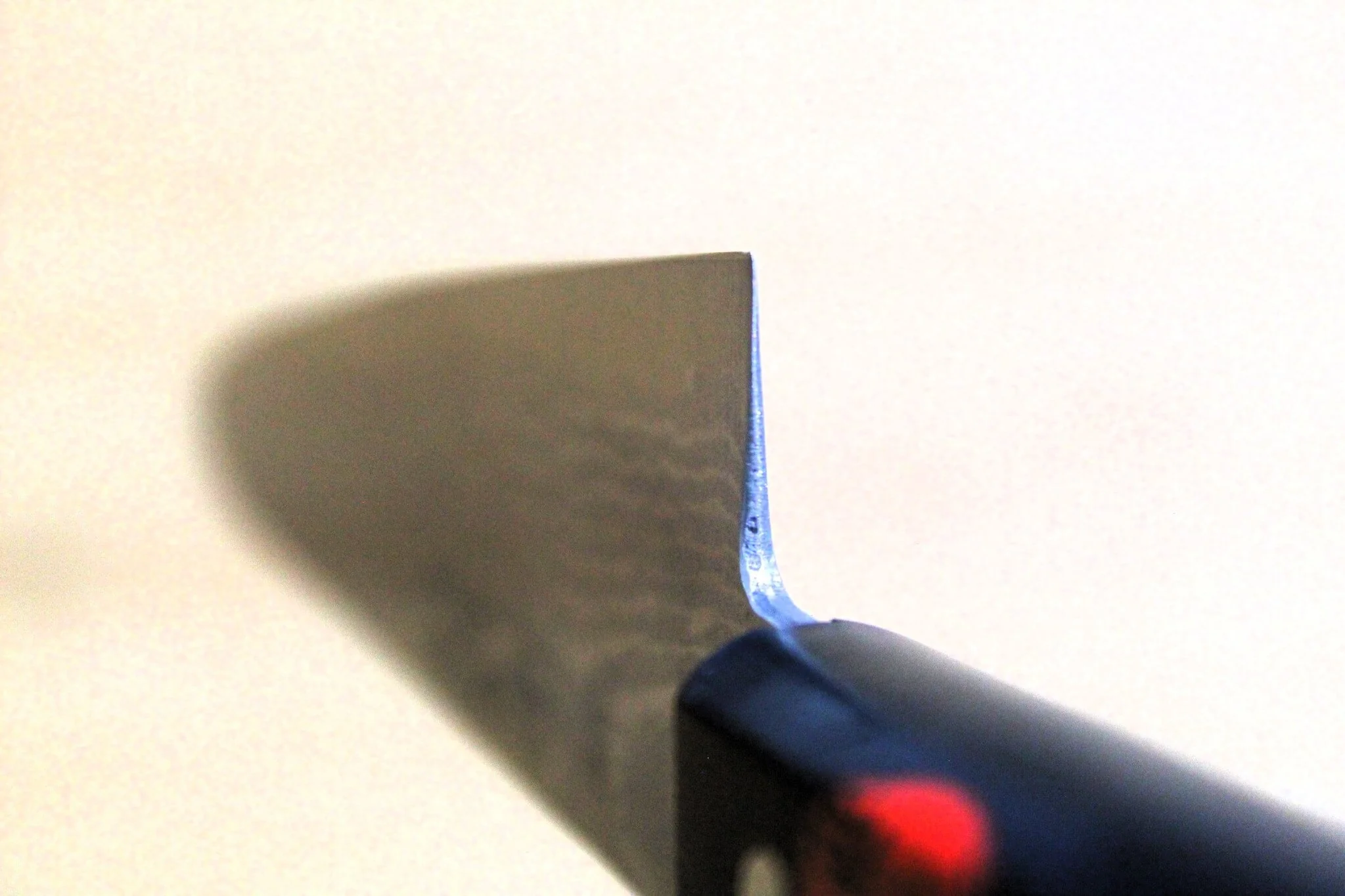 Shigeki Tanaka Damascus VG10 Petty with Black Handle  150mm / 5.9" - Image 8