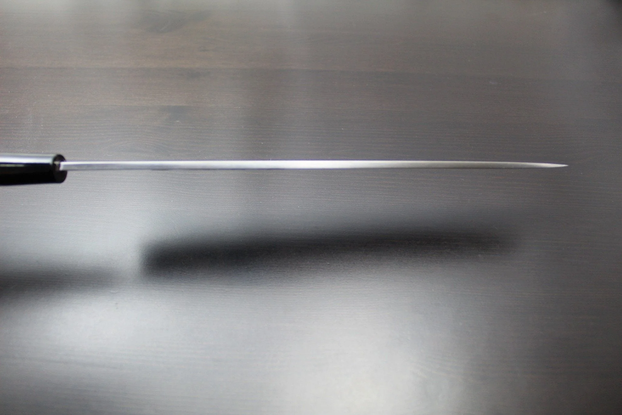 Sakai Takayuki Shobu Knife 240mm (9.4") with Saya - Shikisai Kincha - Molybdenum Stainless Steel - Image 9