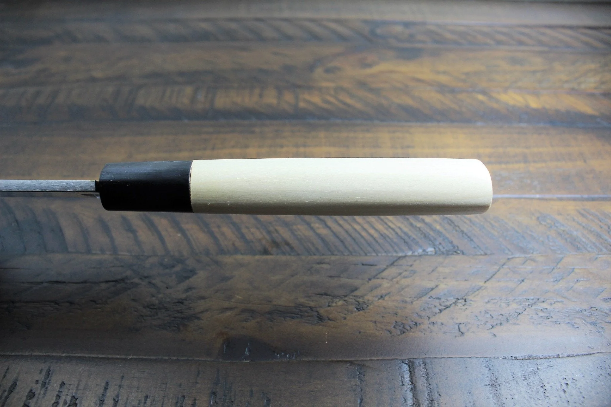 Sakai Takayuki Shobu Knife White Steel 300mm (11.8") with Buffalo Horn Handle Kasumi Togi - Image 9