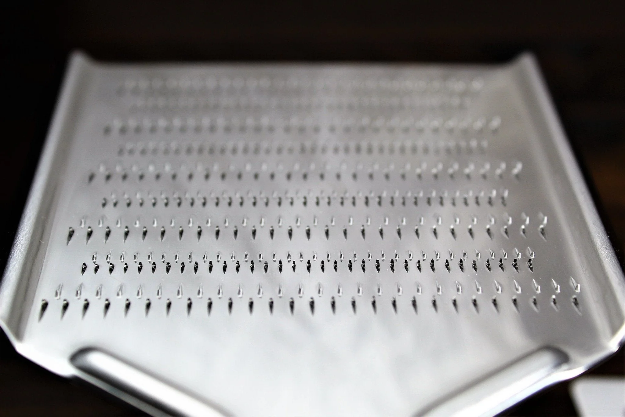 Stainless Steel Japanese Grater / Oroshigane with Bamboo Brush - Image 5