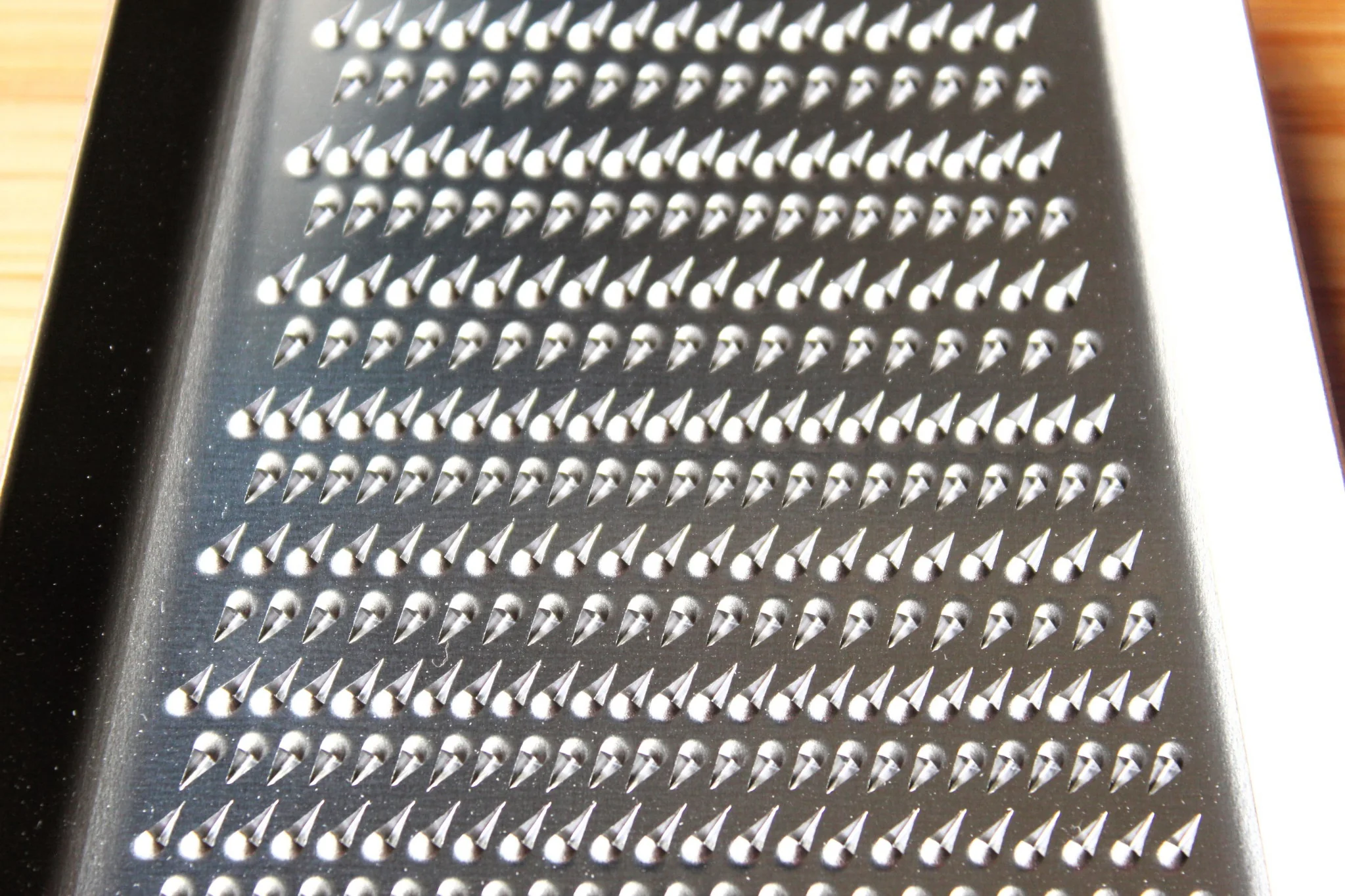 Stainless Steel Japanese Grater / Oroshigane Mini with Bamboo Brush - Image 6
